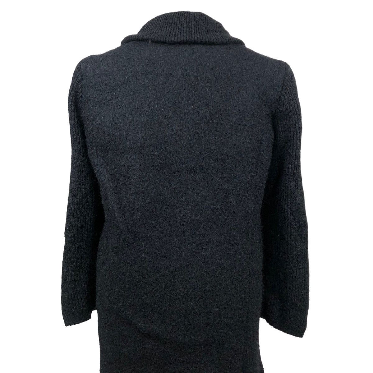 Issey Miyake Vintage 80s Issey Miyake Long Coat Wool Shaw Collar Size S / US 4 / IT 40 - 18 Thumbnail
