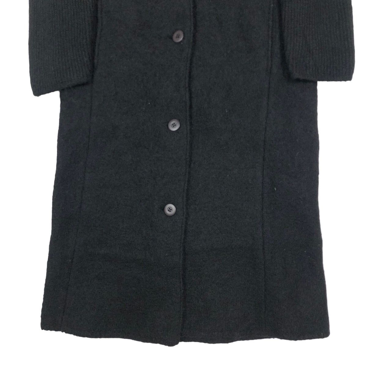 Issey Miyake Vintage 80s Issey Miyake Long Coat Wool Shaw Collar Size S / US 4 / IT 40 - 8 Thumbnail