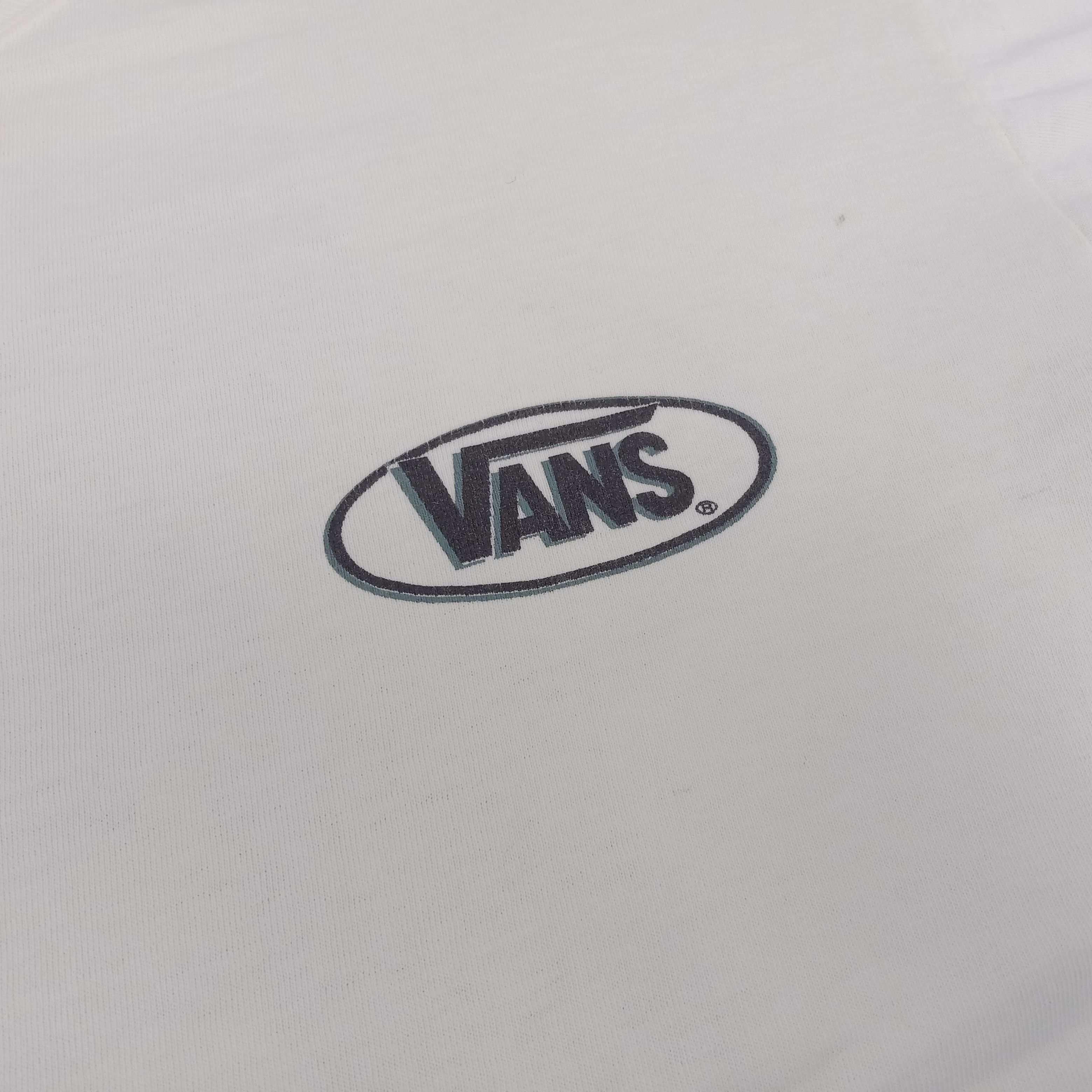 Vans × Vintage Vintage 90's Vans Skateboard American Style Tshirt Size US L / EU 52-54 / 3 - 4 Thumbnail