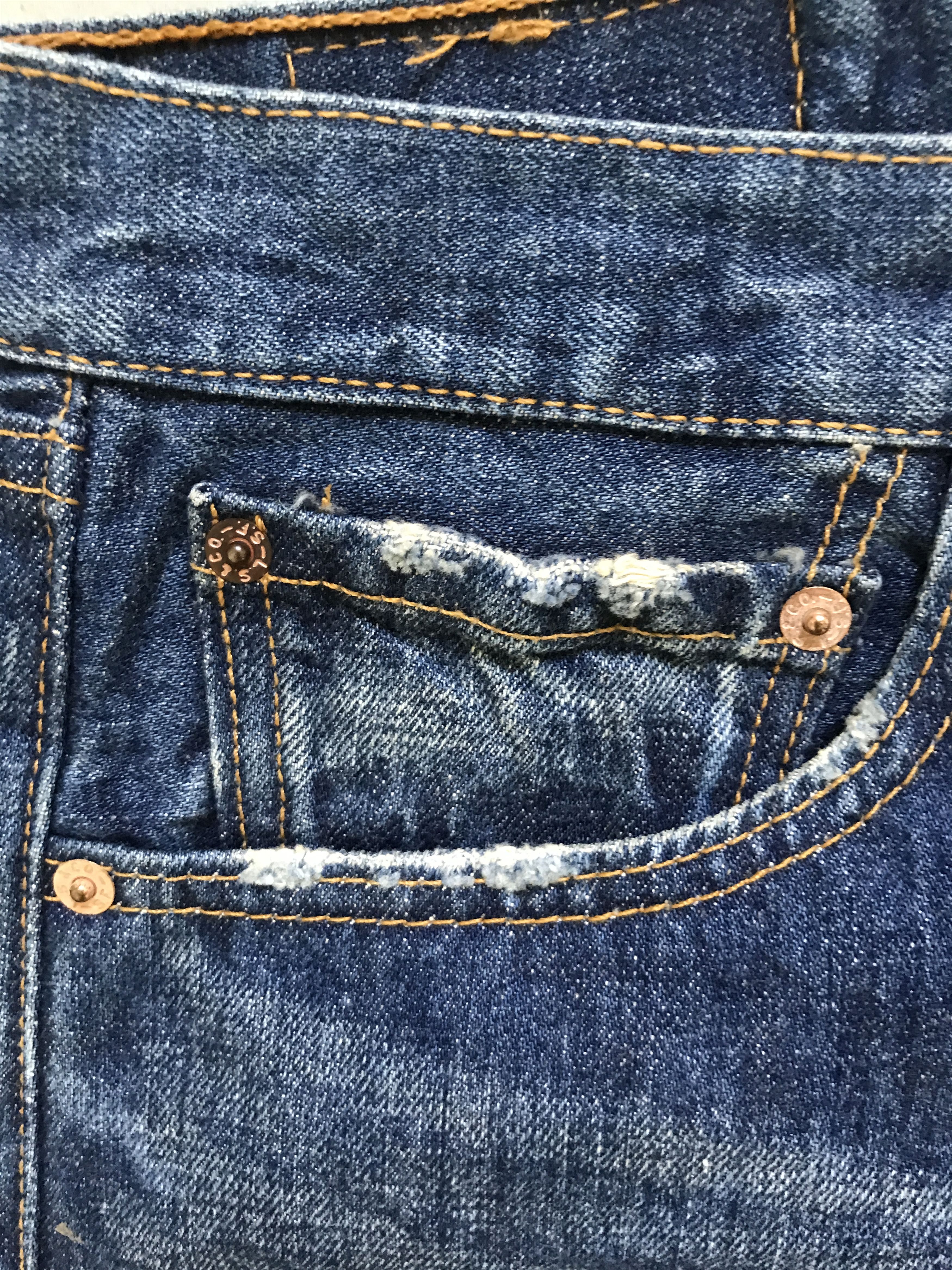 Levi's VLEV72 - Vintage Levis 501 Blue Wash Jeans Size US 30 / EU 46 - 6 Thumbnail