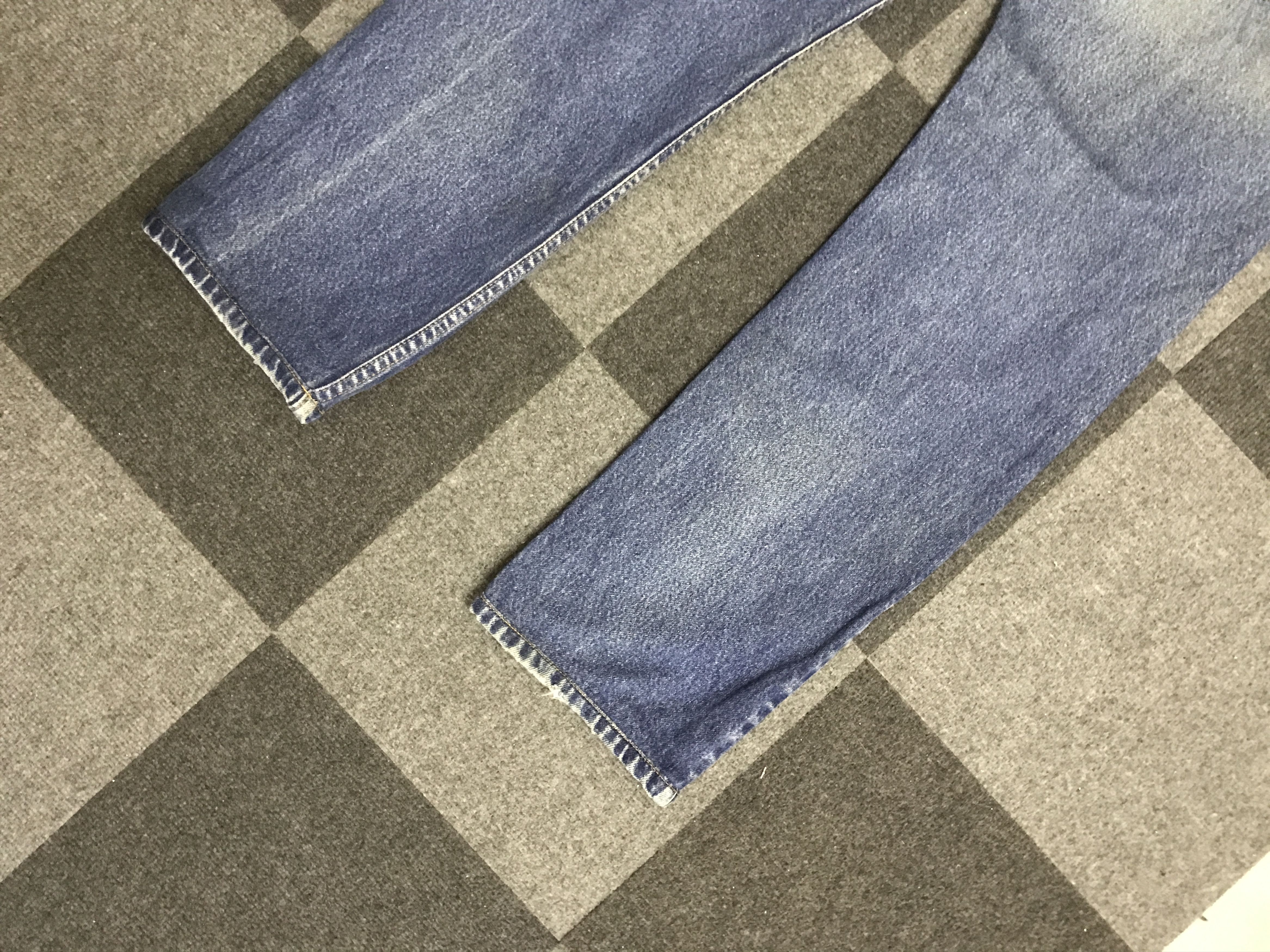 Levi's VL147-Vintage Levis 505 Blue Wash Jeans Size US 32 / EU 48 - 14 Thumbnail