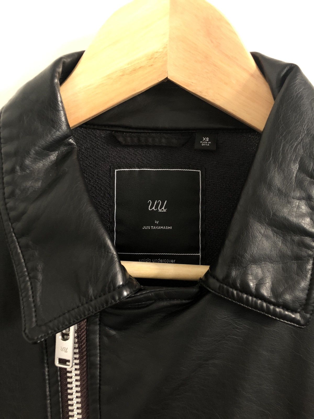 Undercover × Uniqlo UU Uniqlo Undercover Leather Jacket Size US XS / EU 42 / 0 - 2 Thumbnail
