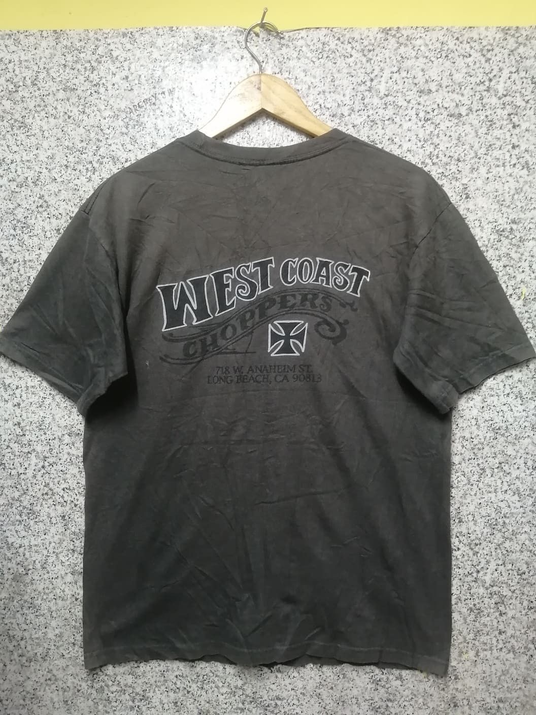 Vintage Choppers Skull Tee Very rare Size US M / EU 48-50 / 2 - 2 Thumbnail