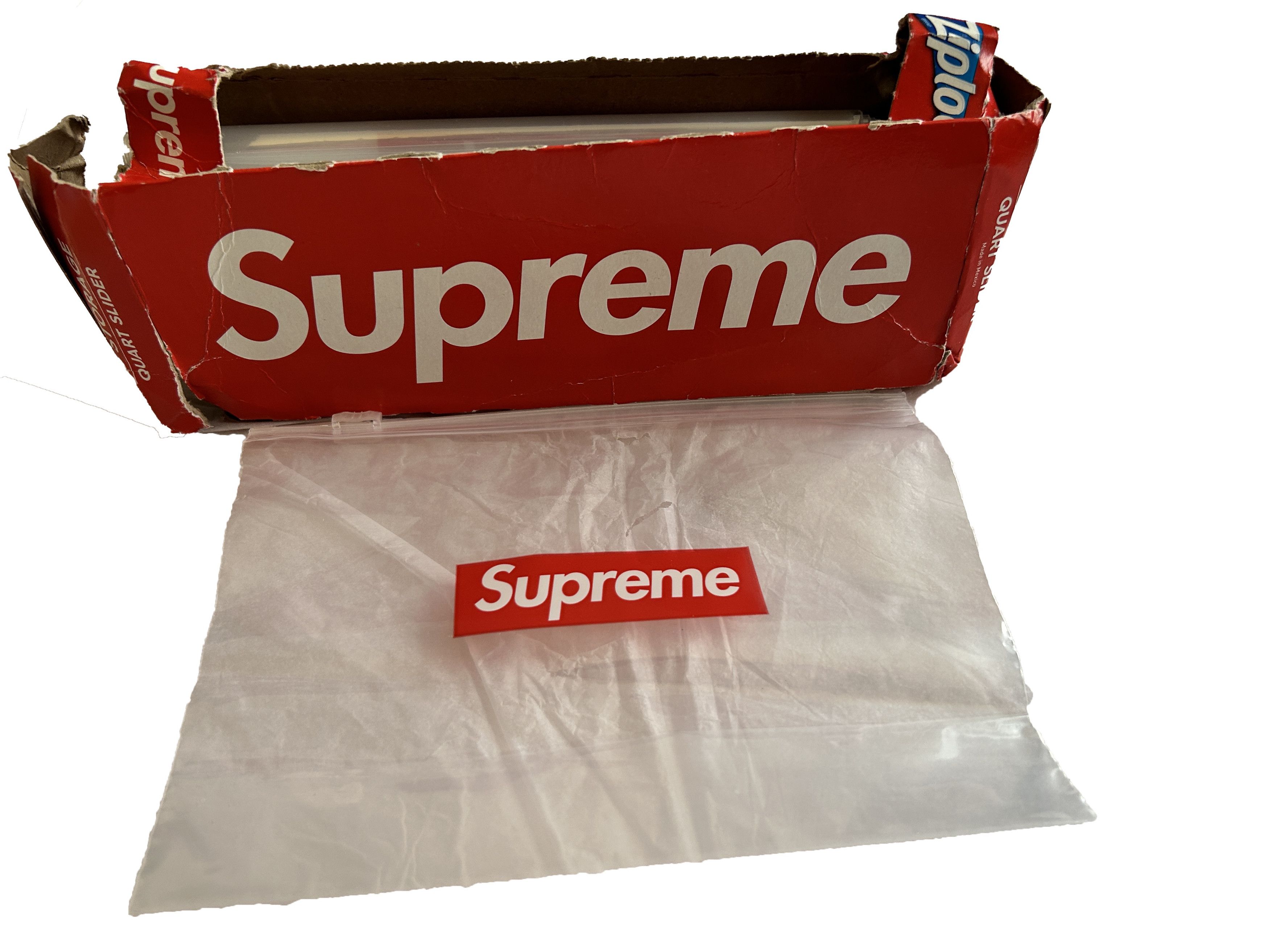 Supreme ziplock bag clear (set of 30) Size ONE SIZE - 1 Thumbnail