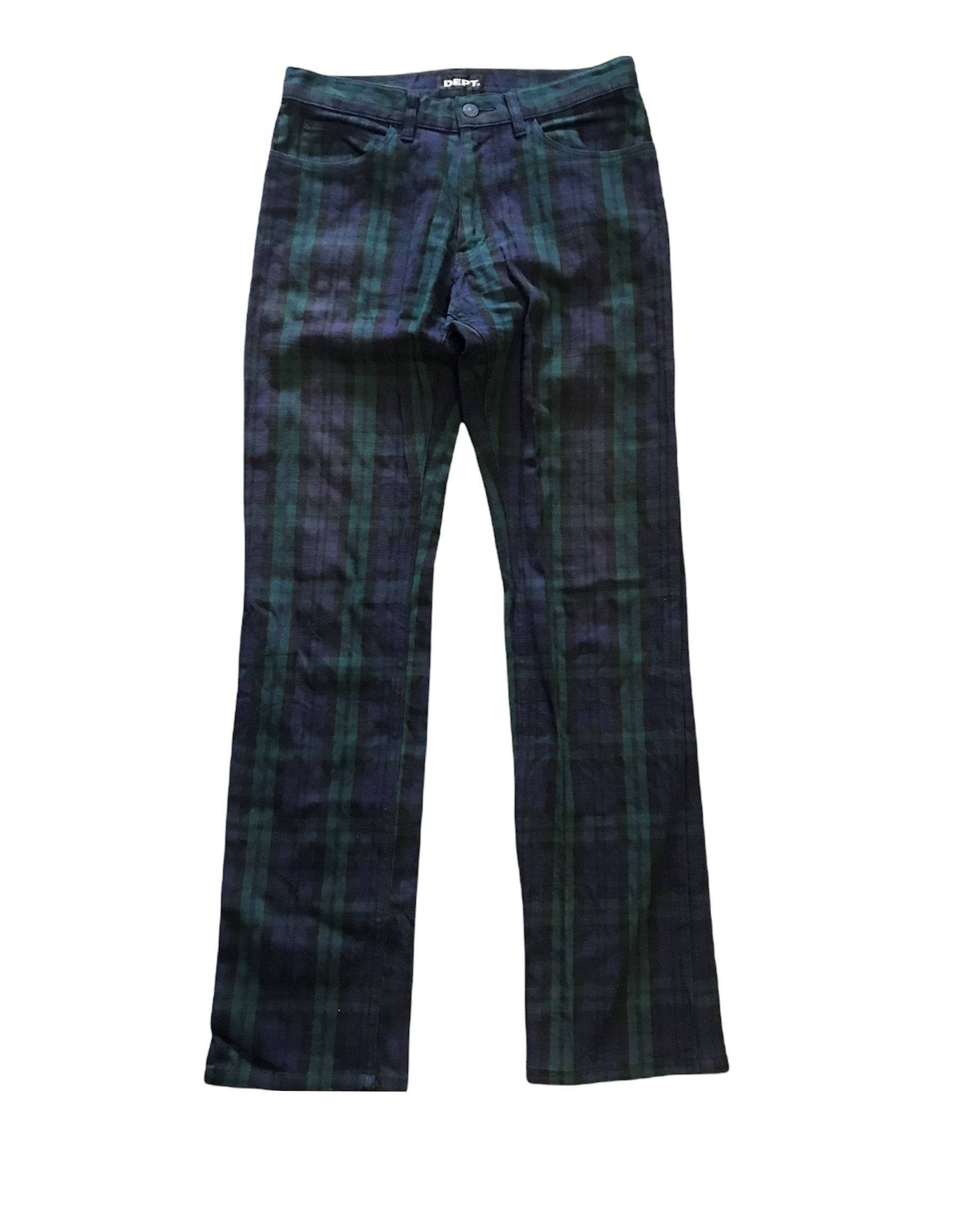 1990s DEPT Japan blackwatch pants