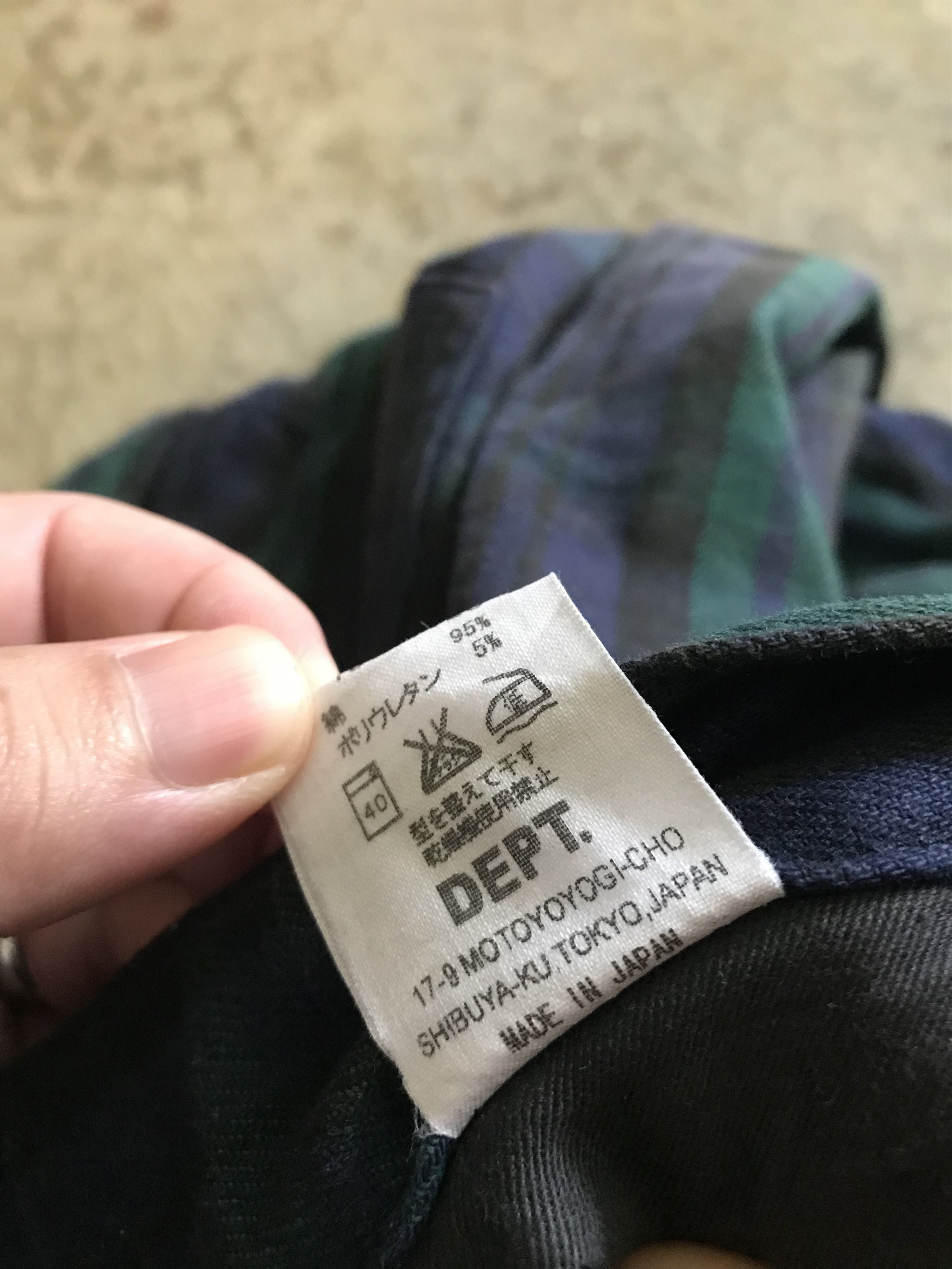 20471120 × Japanese Brand × Seditionaries 1990s DEPT Japan blackwatch pants Size US 30 / EU 46 - 9 Thumbnail