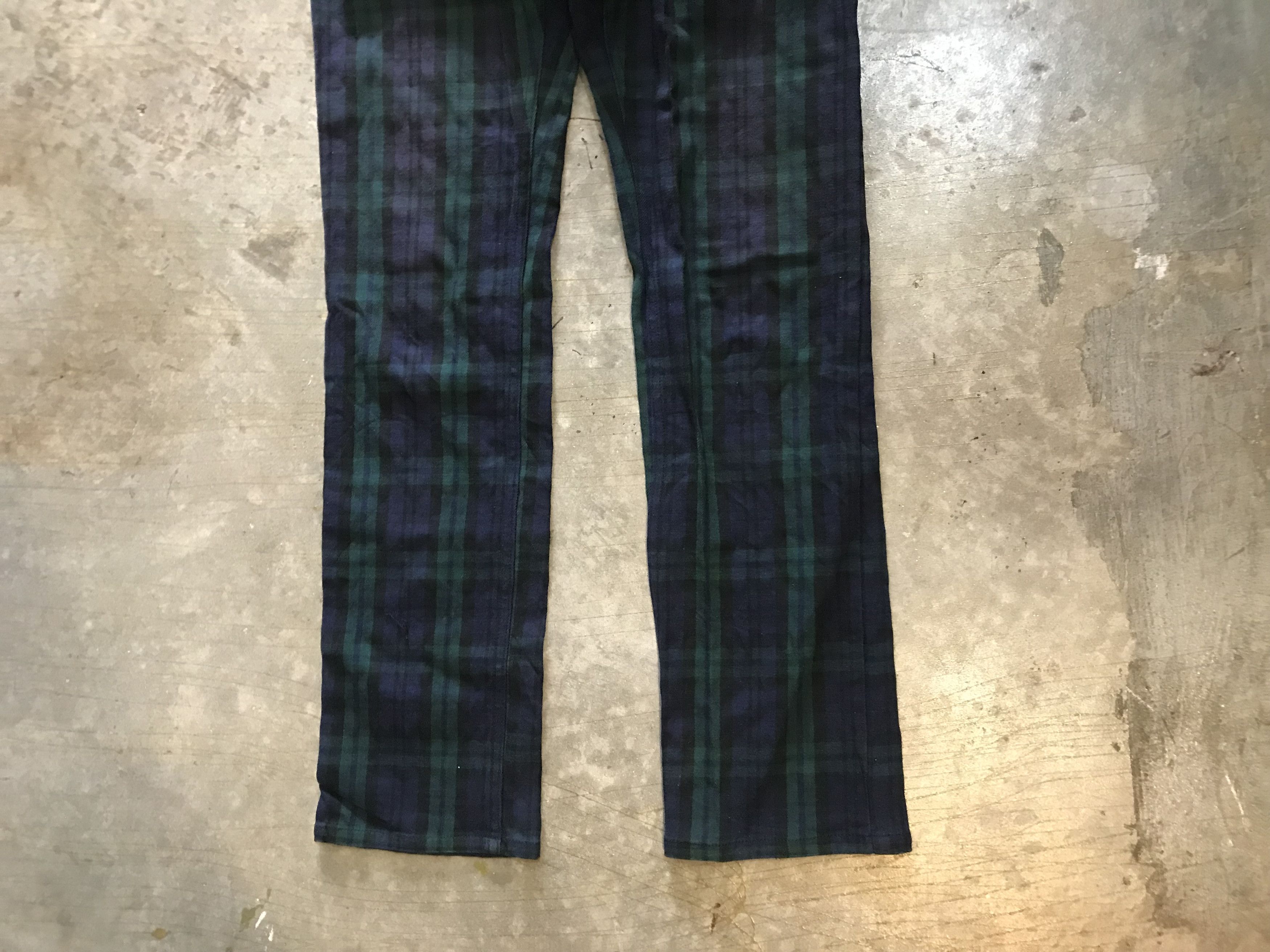20471120 × Japanese Brand × Seditionaries 1990s DEPT Japan blackwatch pants Size US 30 / EU 46 - 4 Thumbnail