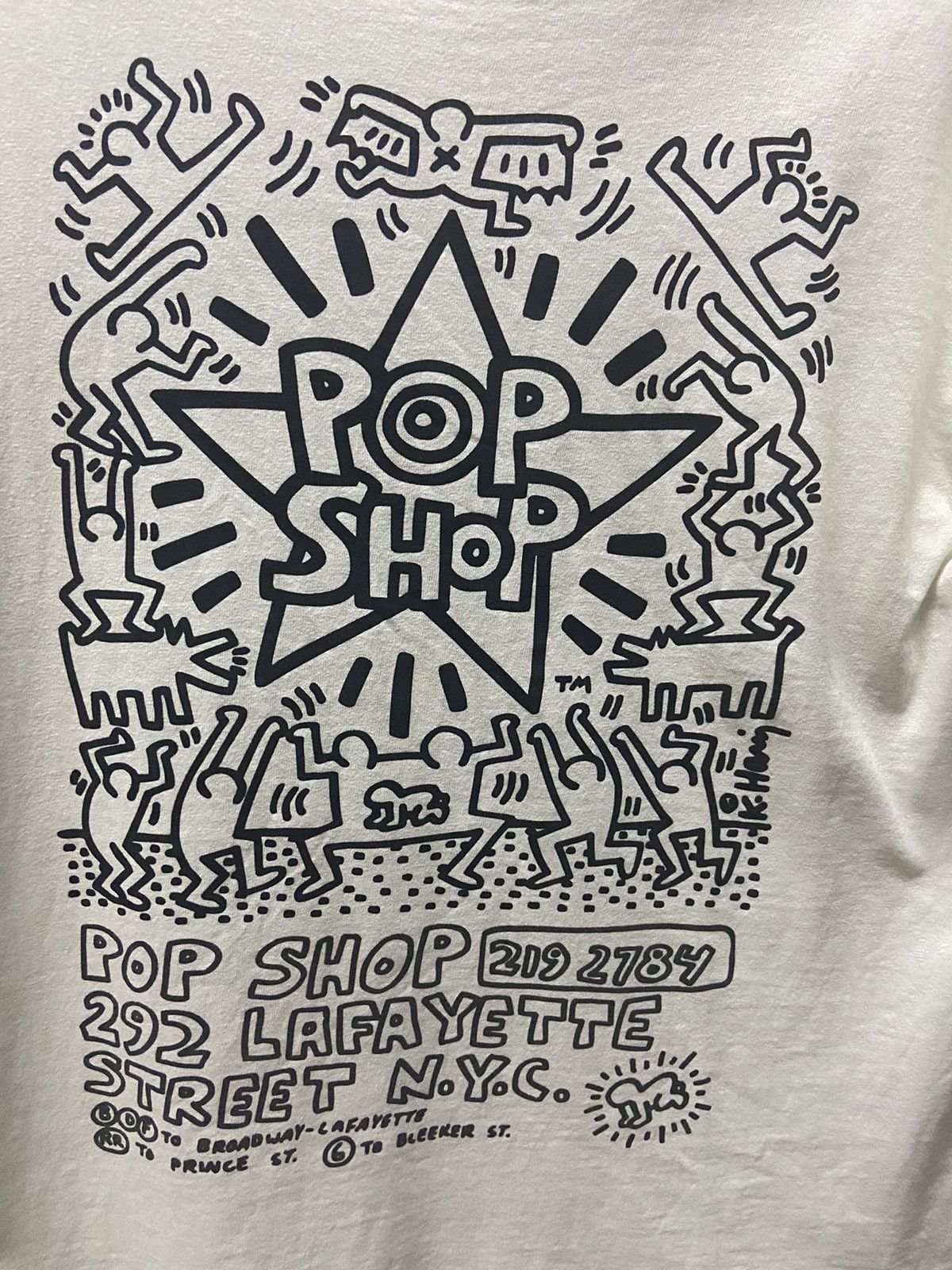 Keith Haring Vintage Keith Haring t shirt Pop Shop Size US S / EU 44-46 / 1 - 2 Thumbnail