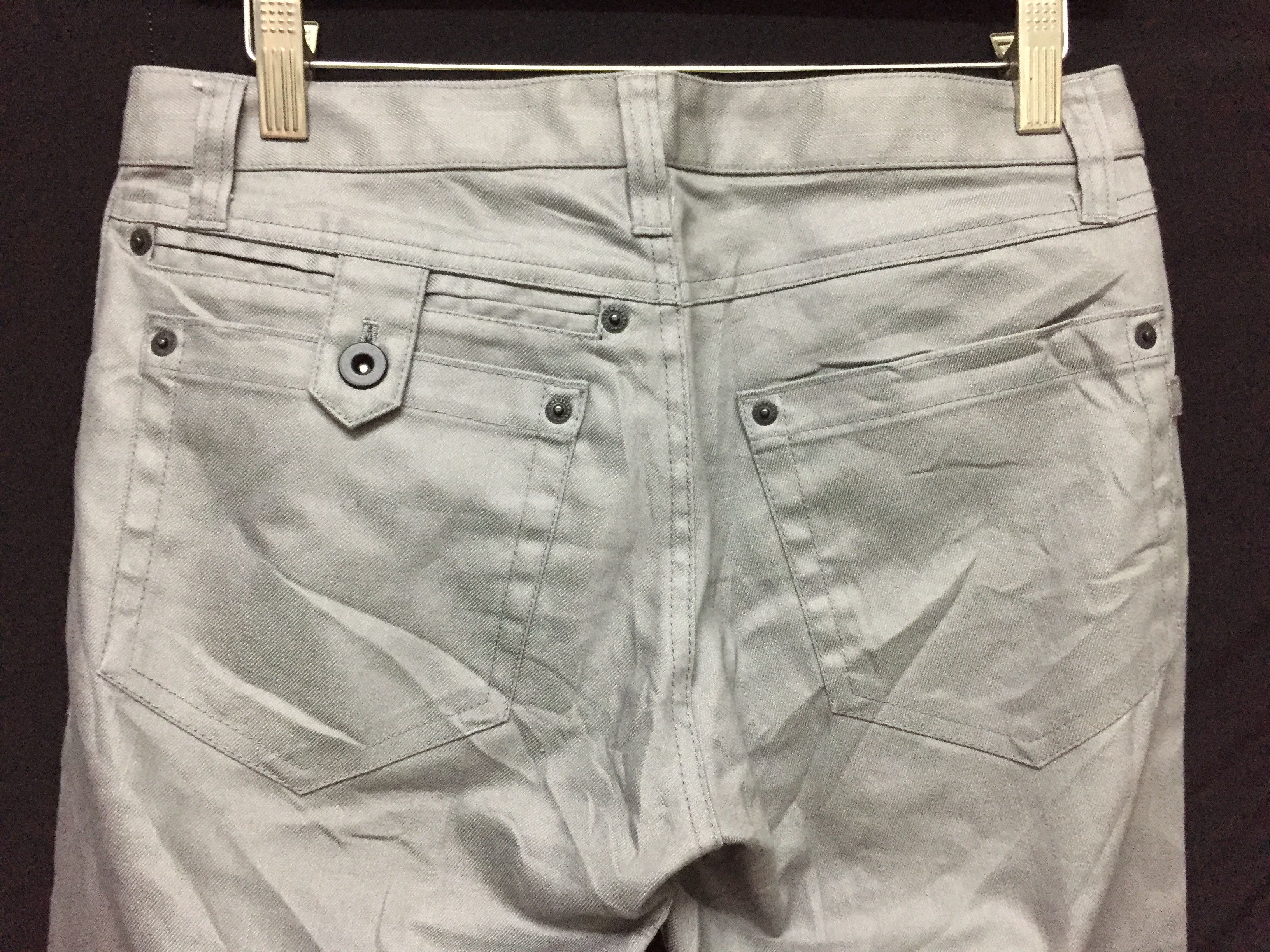 Katharine Hamnett London KATHARINE HAMNETT Six Pocket Gray Denim Size US 29 - 7 Thumbnail