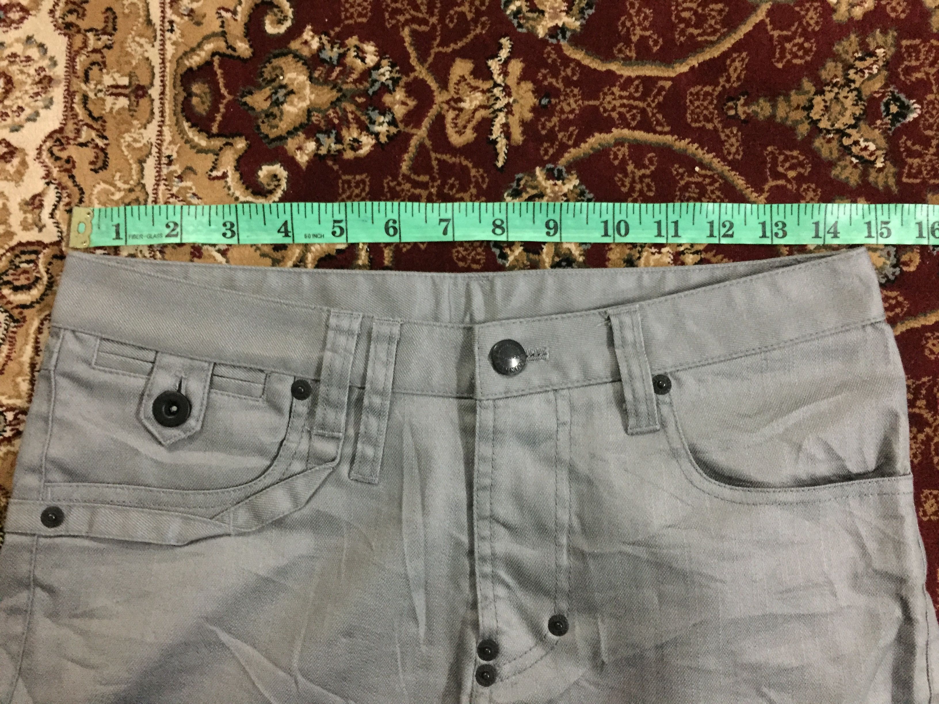 Katharine Hamnett London KATHARINE HAMNETT Six Pocket Gray Denim Size US 29 - 11 Thumbnail