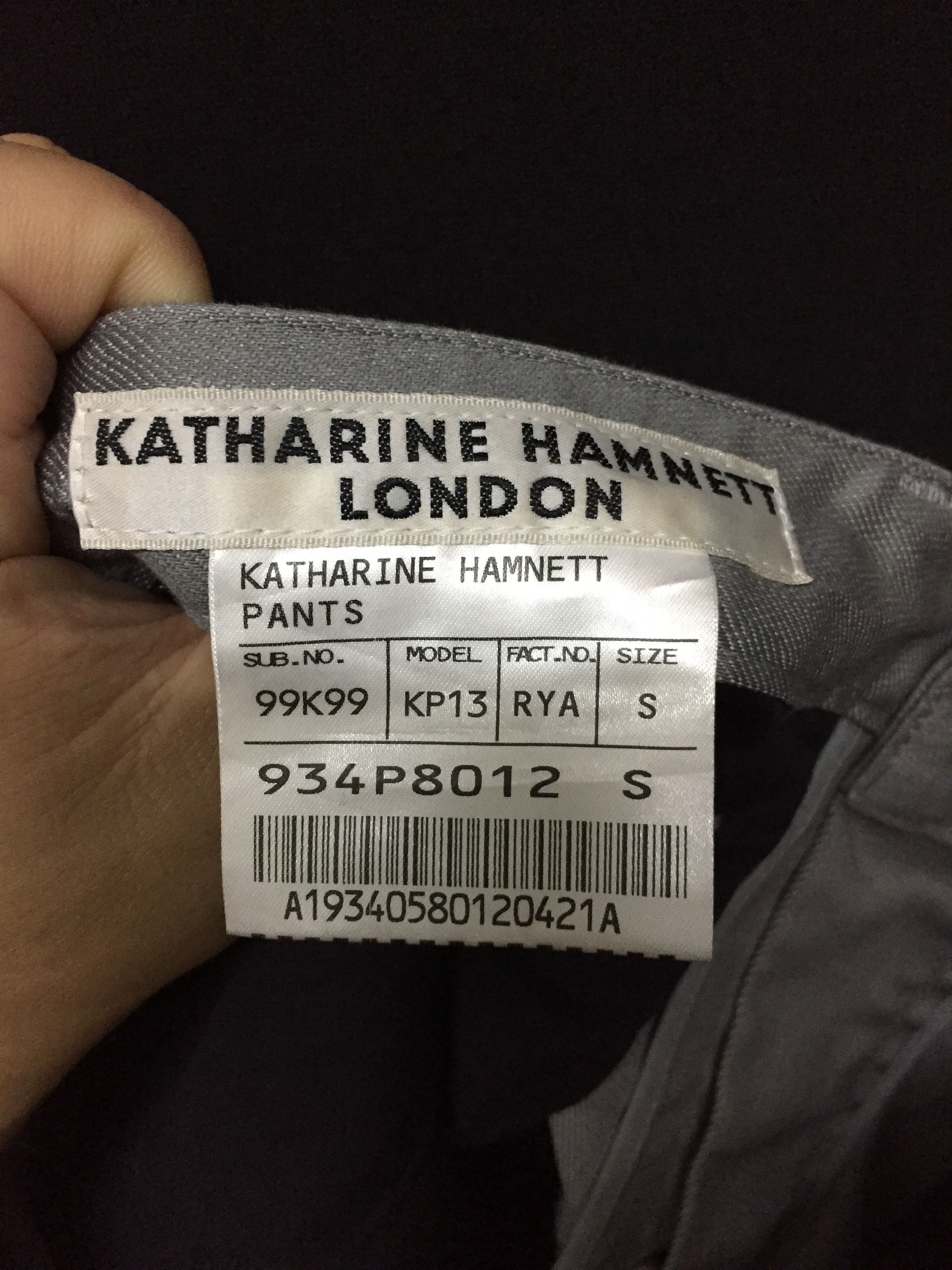 Katharine Hamnett London KATHARINE HAMNETT Six Pocket Gray Denim Size US 29 - 9 Thumbnail