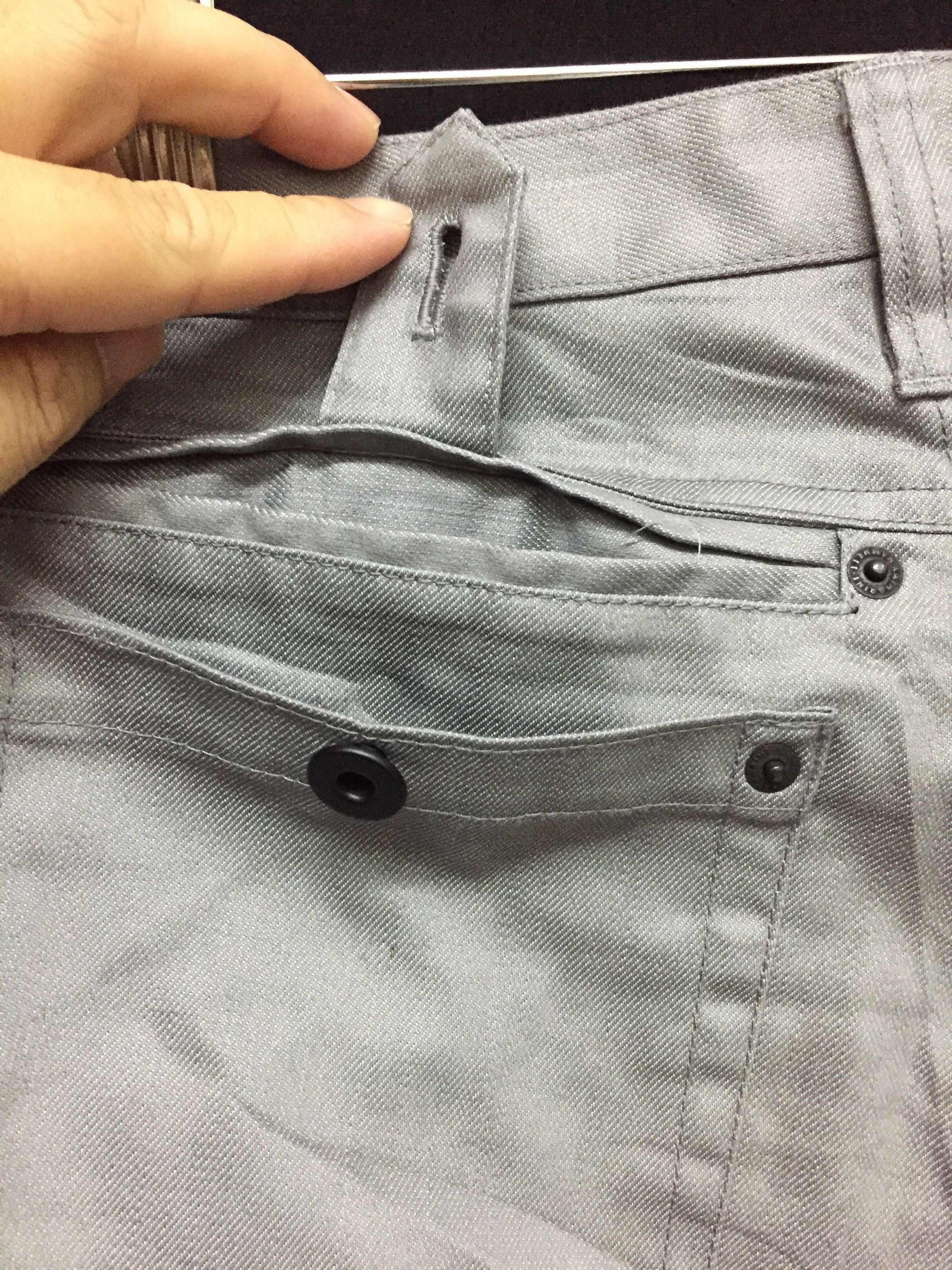 Katharine Hamnett London KATHARINE HAMNETT Six Pocket Gray Denim Size US 29 - 8 Thumbnail