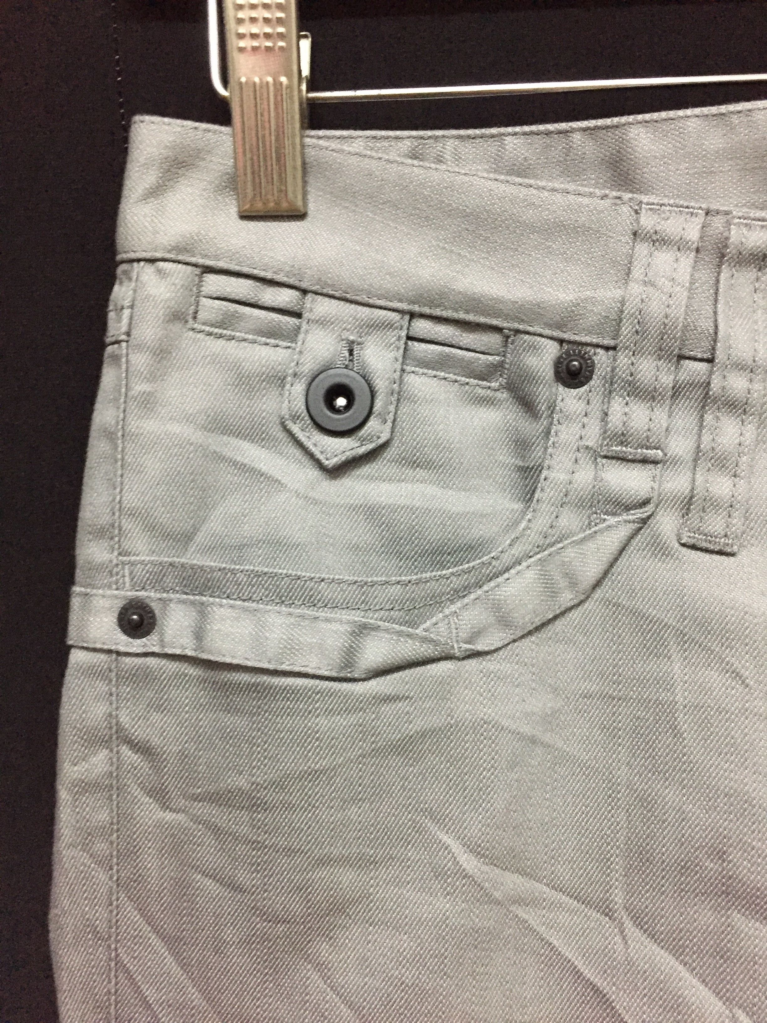Katharine Hamnett London KATHARINE HAMNETT Six Pocket Gray Denim Size US 29 - 4 Thumbnail