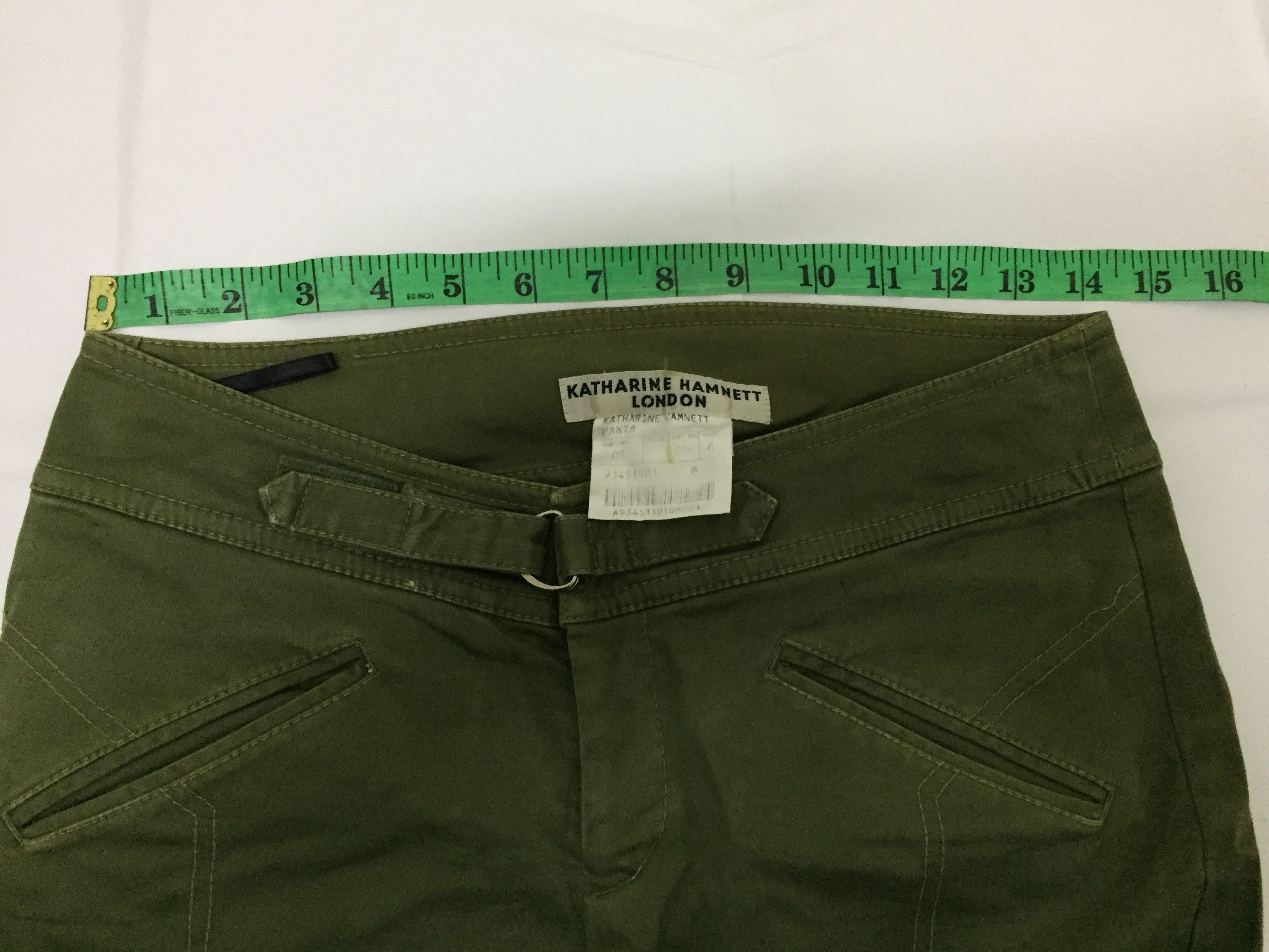 Katharine Hamnett London 90's Katharine Hamnett London Zipper Rider pants Size 28" / US 6 / IT 42 - 16 Thumbnail