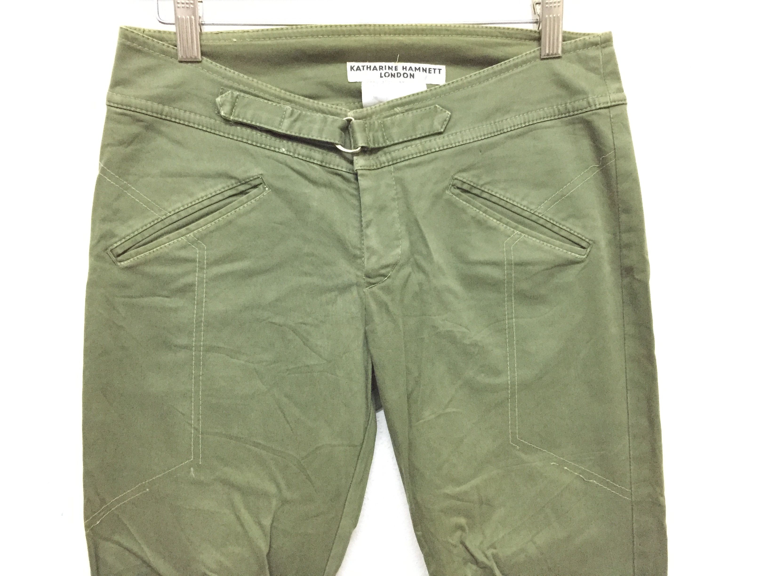Katharine Hamnett London 90's Katharine Hamnett London Zipper Rider pants Size 28" / US 6 / IT 42 - 2 Thumbnail