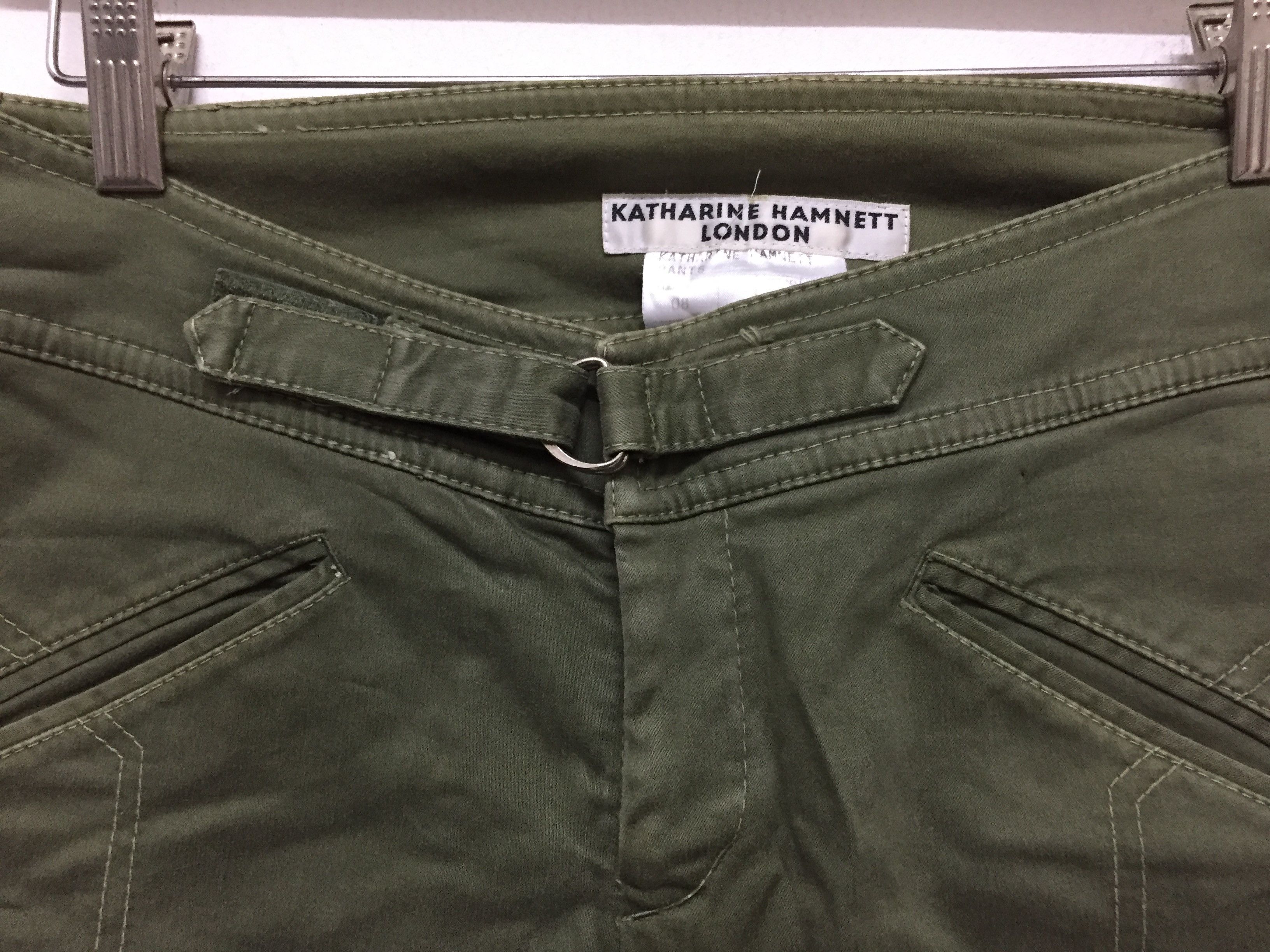 Katharine Hamnett London 90's Katharine Hamnett London Zipper Rider pants Size 28" / US 6 / IT 42 - 8 Thumbnail