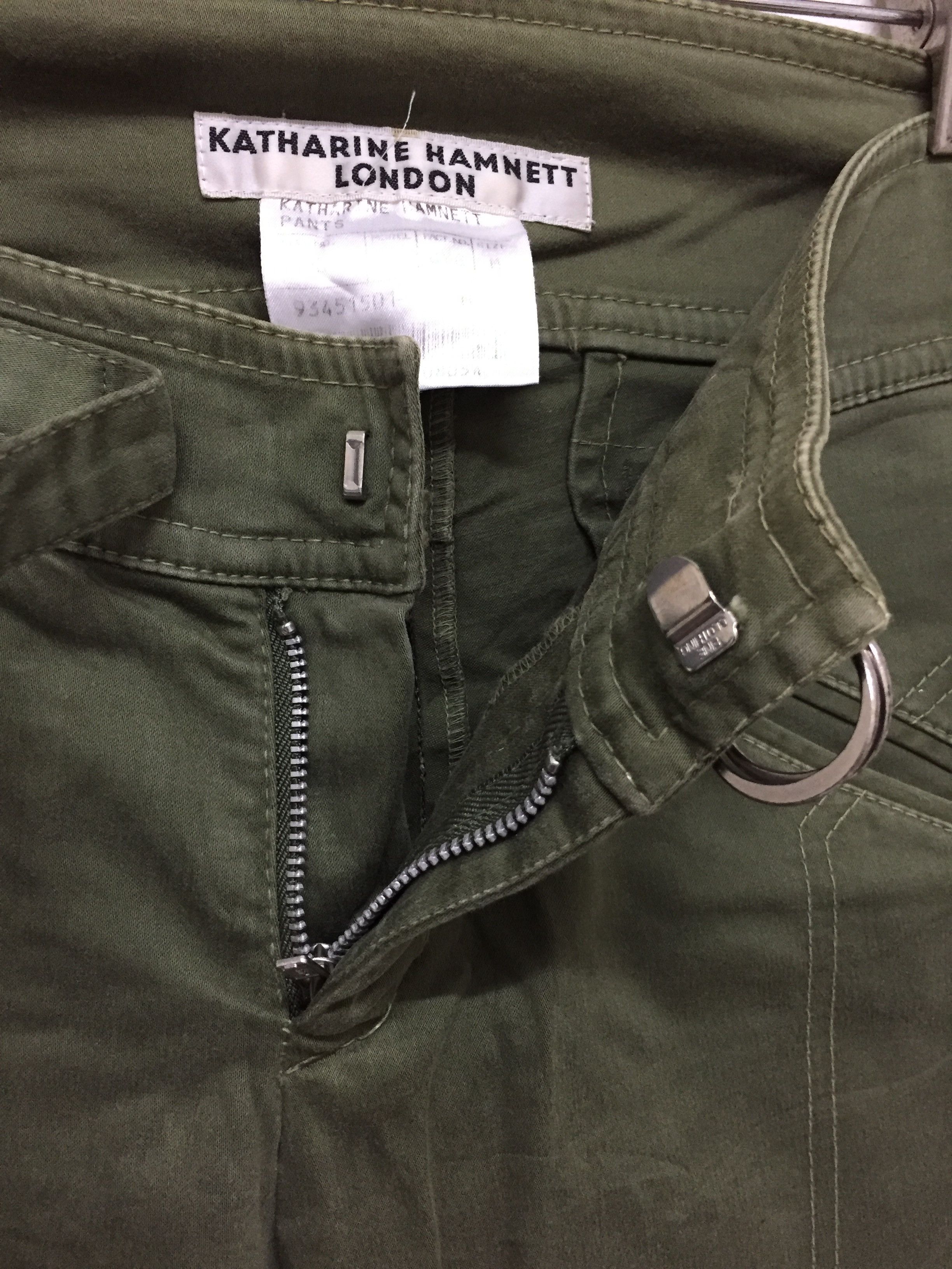 Katharine Hamnett London 90's Katharine Hamnett London Zipper Rider pants Size 28" / US 6 / IT 42 - 9 Thumbnail
