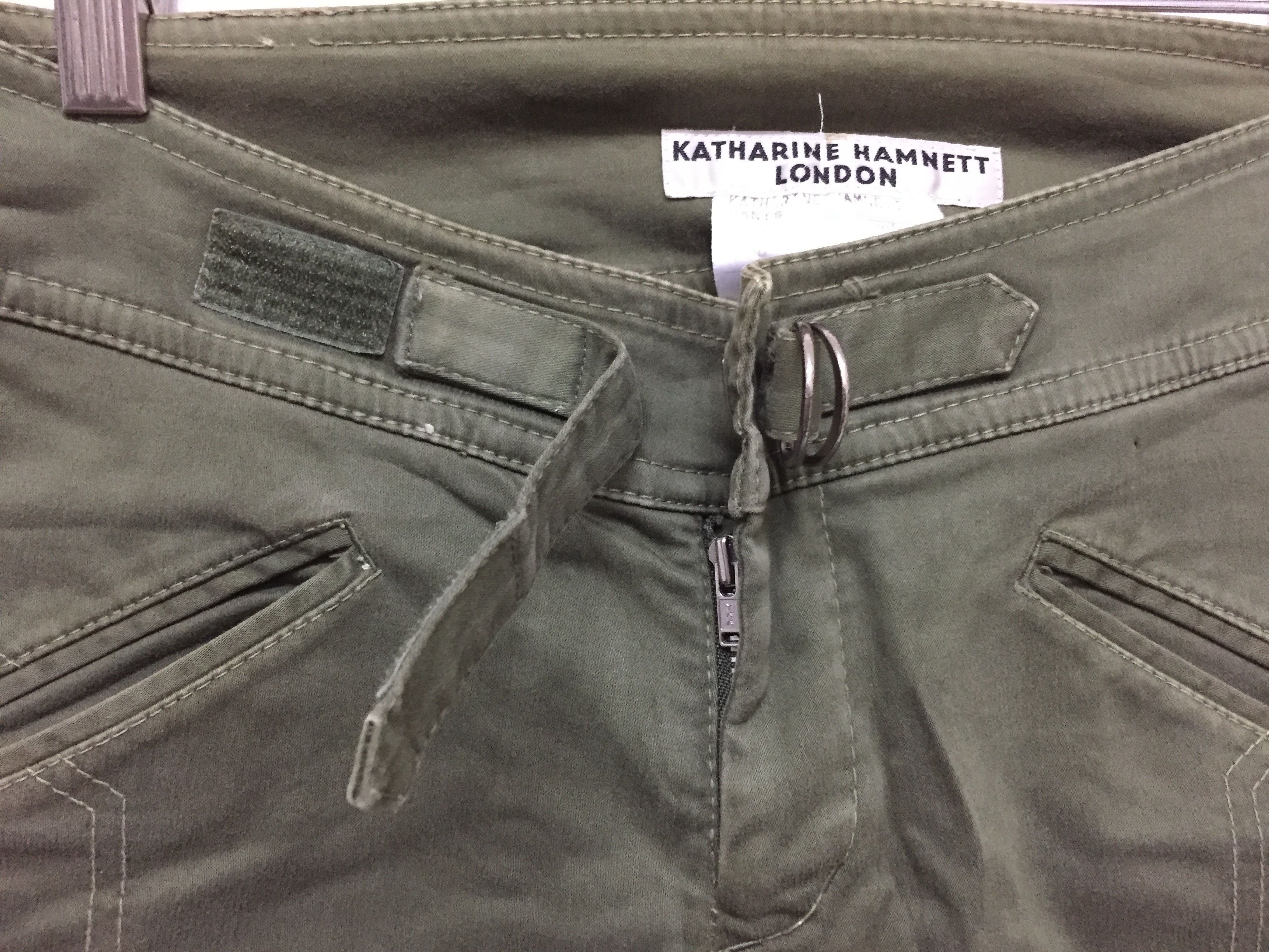 Katharine Hamnett London 90's Katharine Hamnett London Zipper Rider pants Size 28" / US 6 / IT 42 - 7 Thumbnail