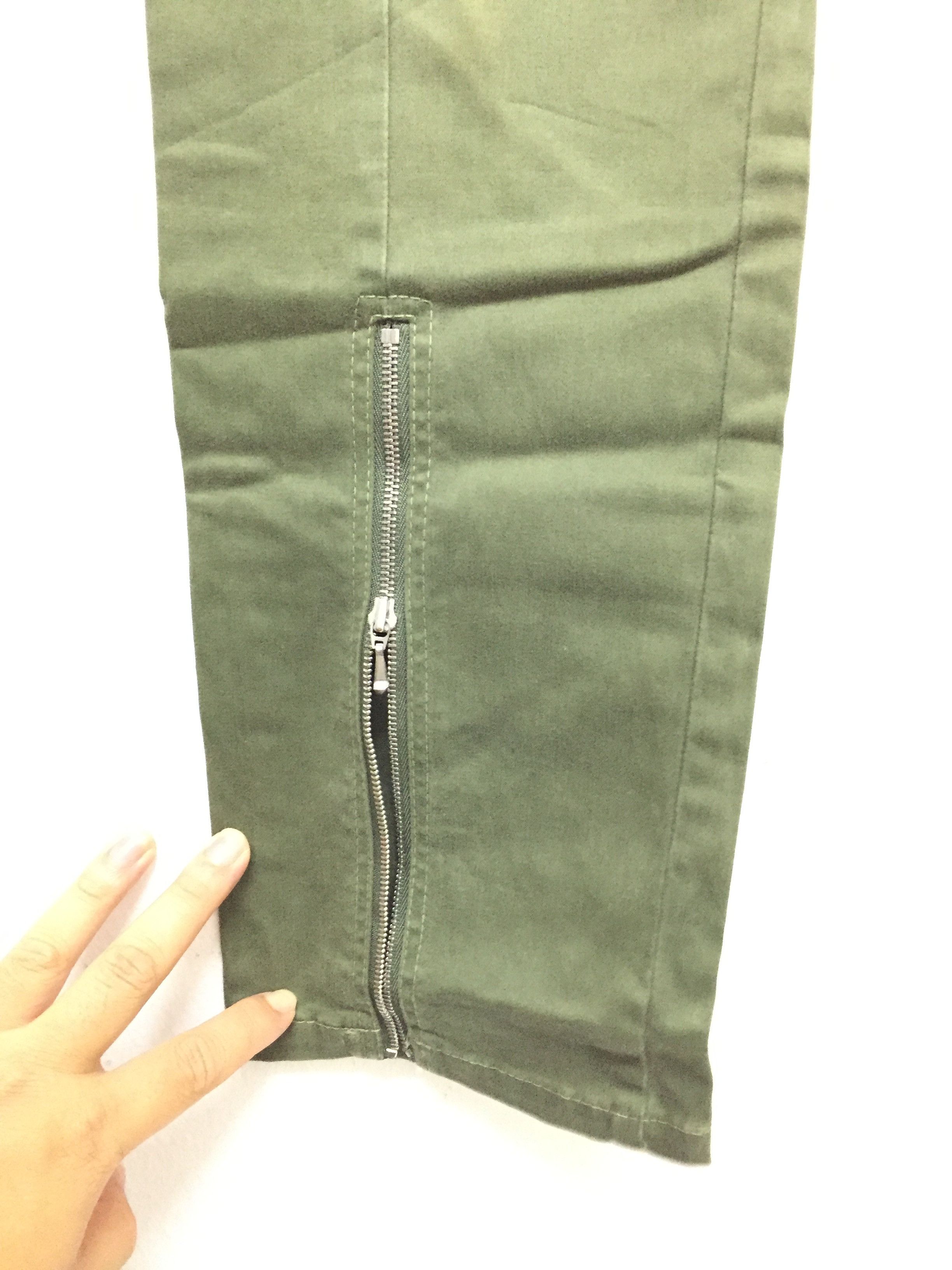 Katharine Hamnett London 90's Katharine Hamnett London Zipper Rider pants Size 28" / US 6 / IT 42 - 13 Thumbnail