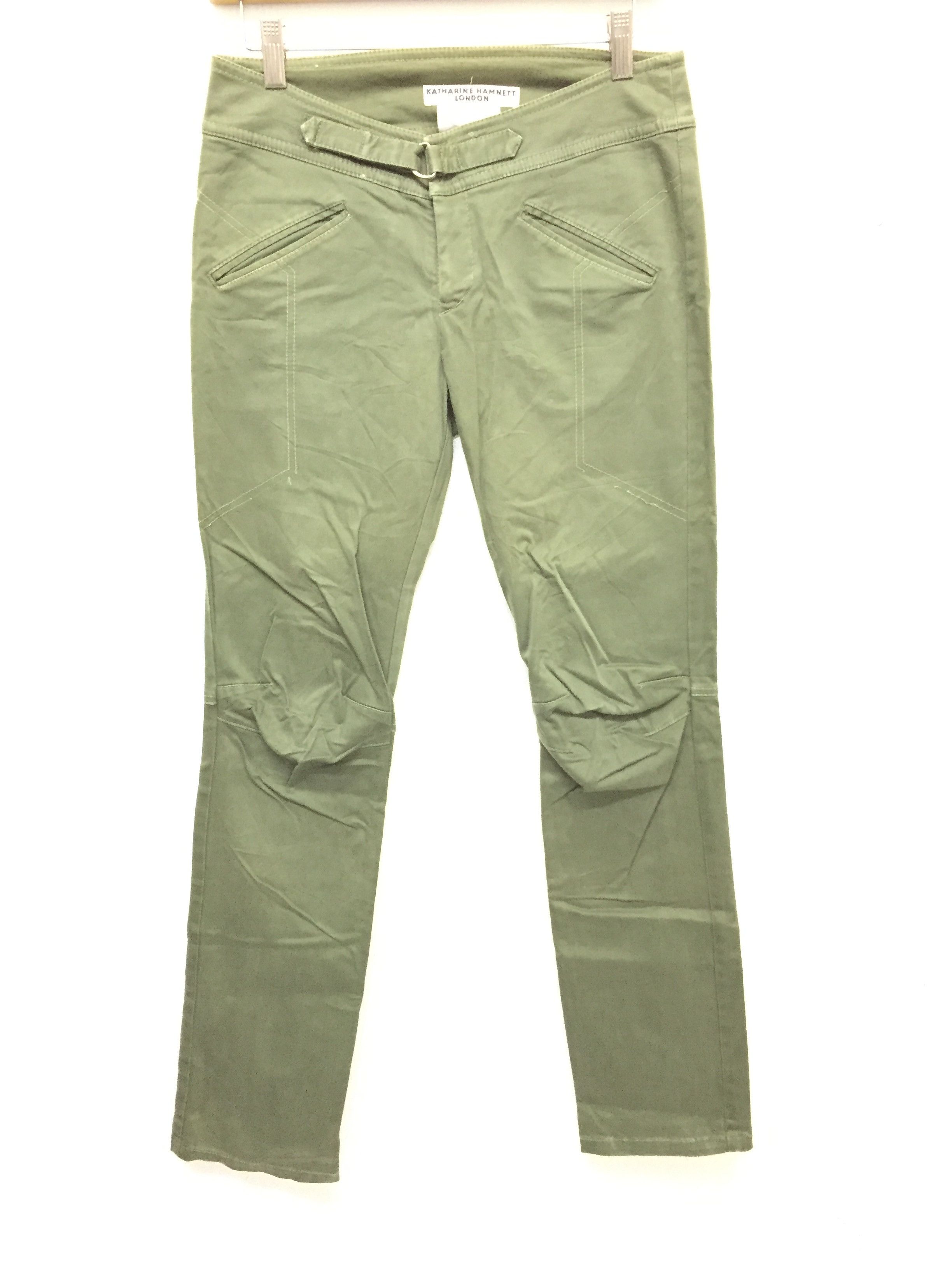 Katharine Hamnett London 90's Katharine Hamnett London Zipper Rider pants Size 28" / US 6 / IT 42 - 1 Thumbnail