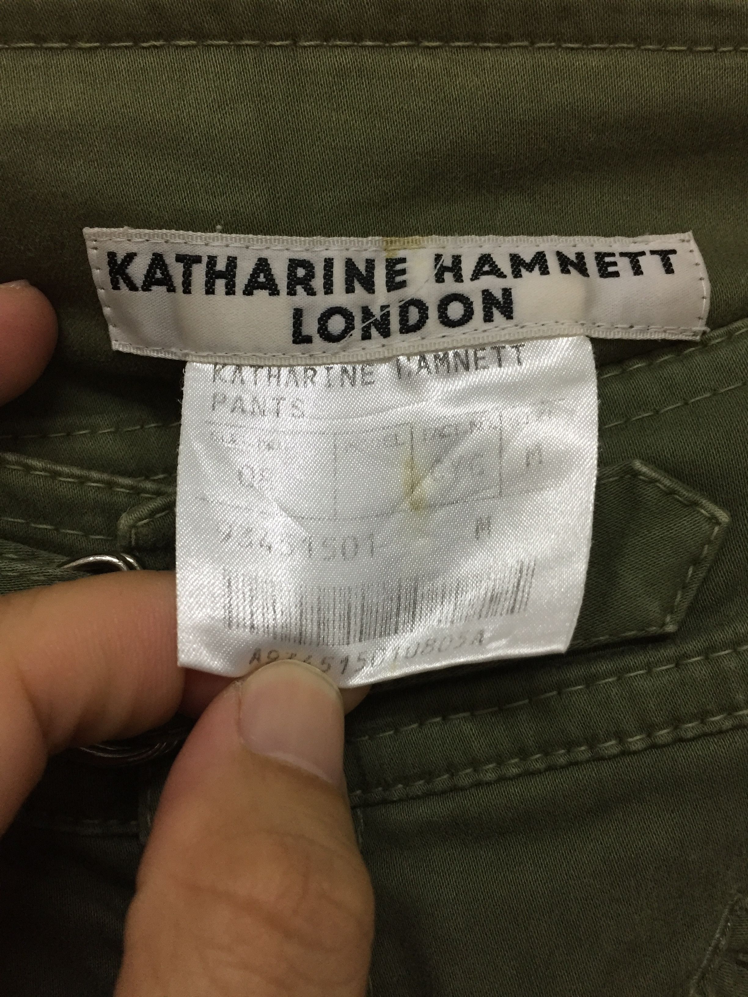 Katharine Hamnett London 90's Katharine Hamnett London Zipper Rider pants Size 28" / US 6 / IT 42 - 14 Thumbnail