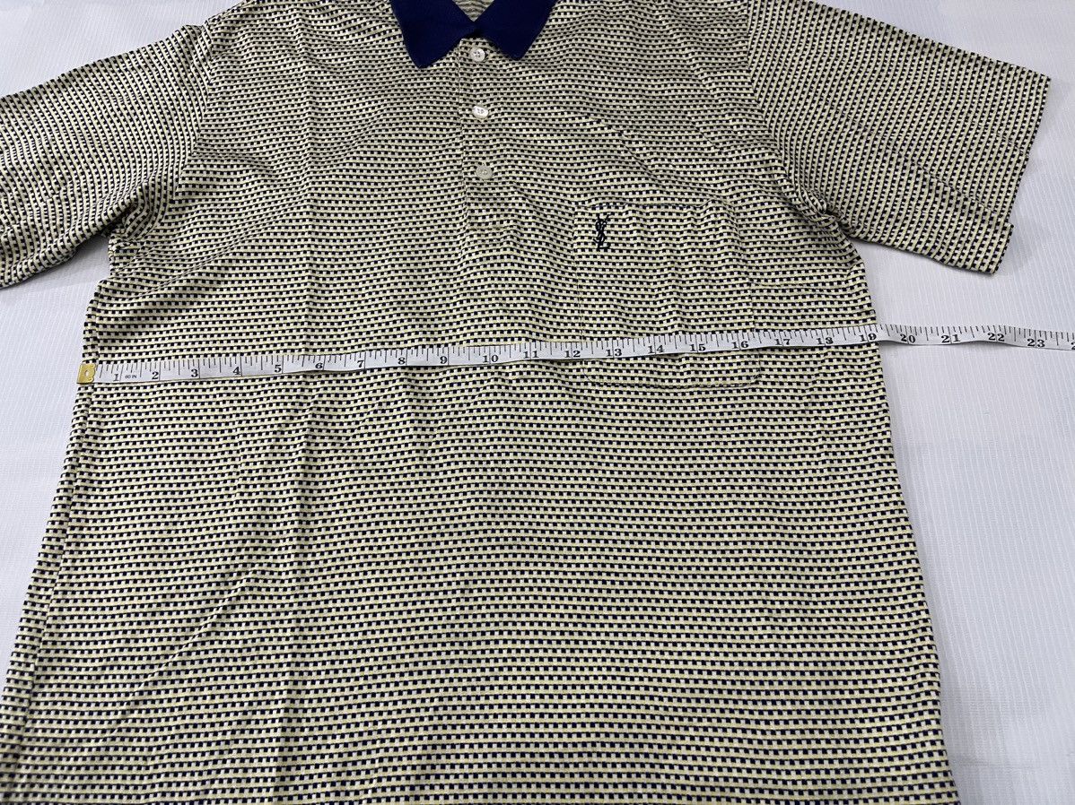 Vintage × Yves Saint Laurent Vintage YSL Polo Shirt Size US M / EU 48-50 / 2 - 6 Thumbnail