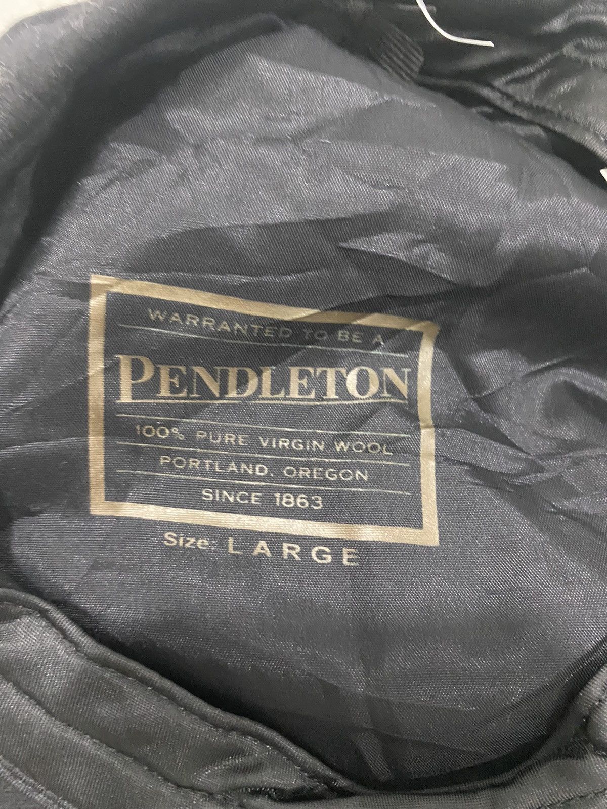 Pendleton × Vintage VTG Pendleton Wool Blend Flat Hat Size ONE SIZE - 6 Thumbnail