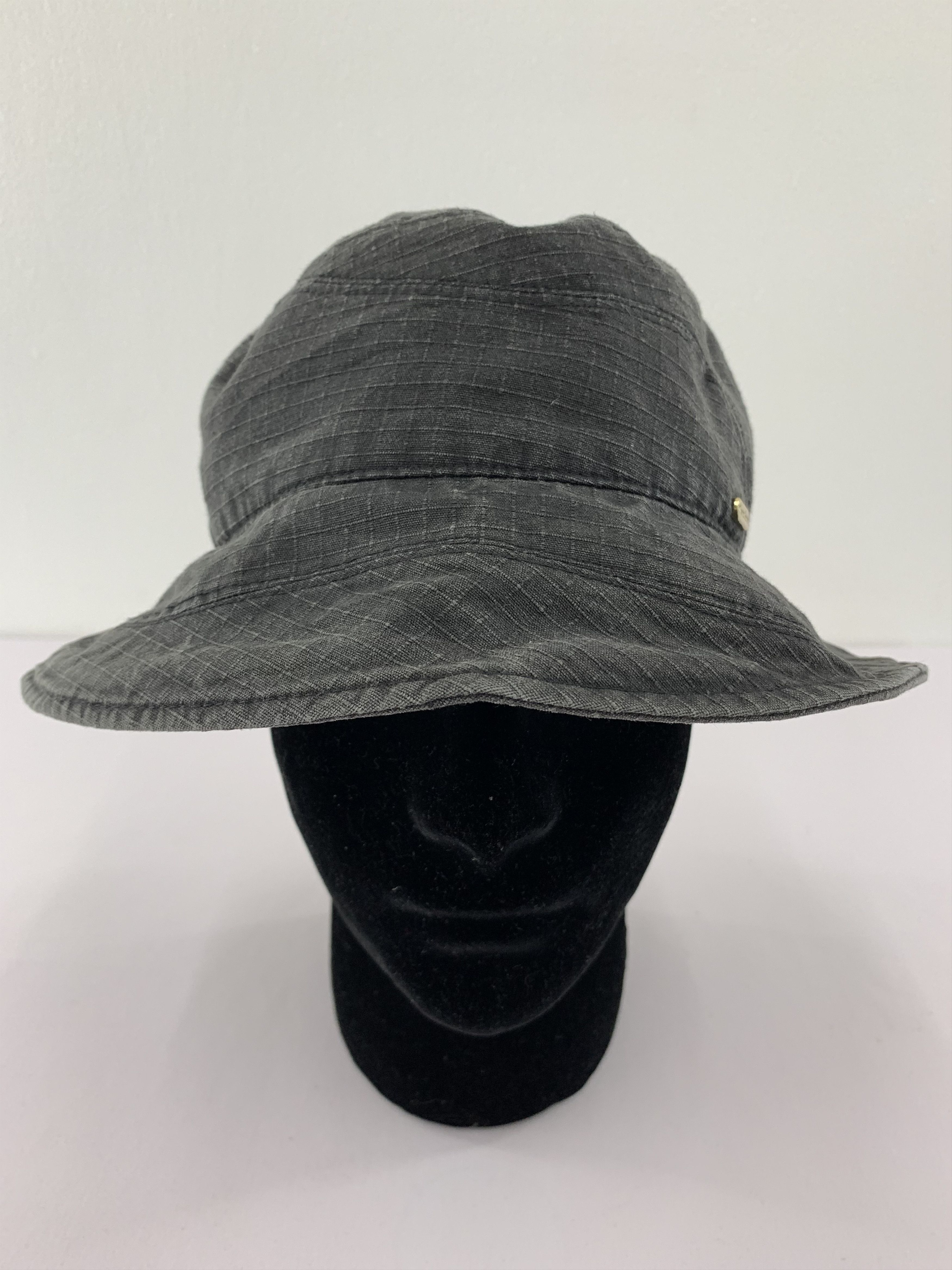 Japanese Brand Norma Jeane Black Faded Hat - SS1111 Size ONE SIZE - 2 Thumbnail