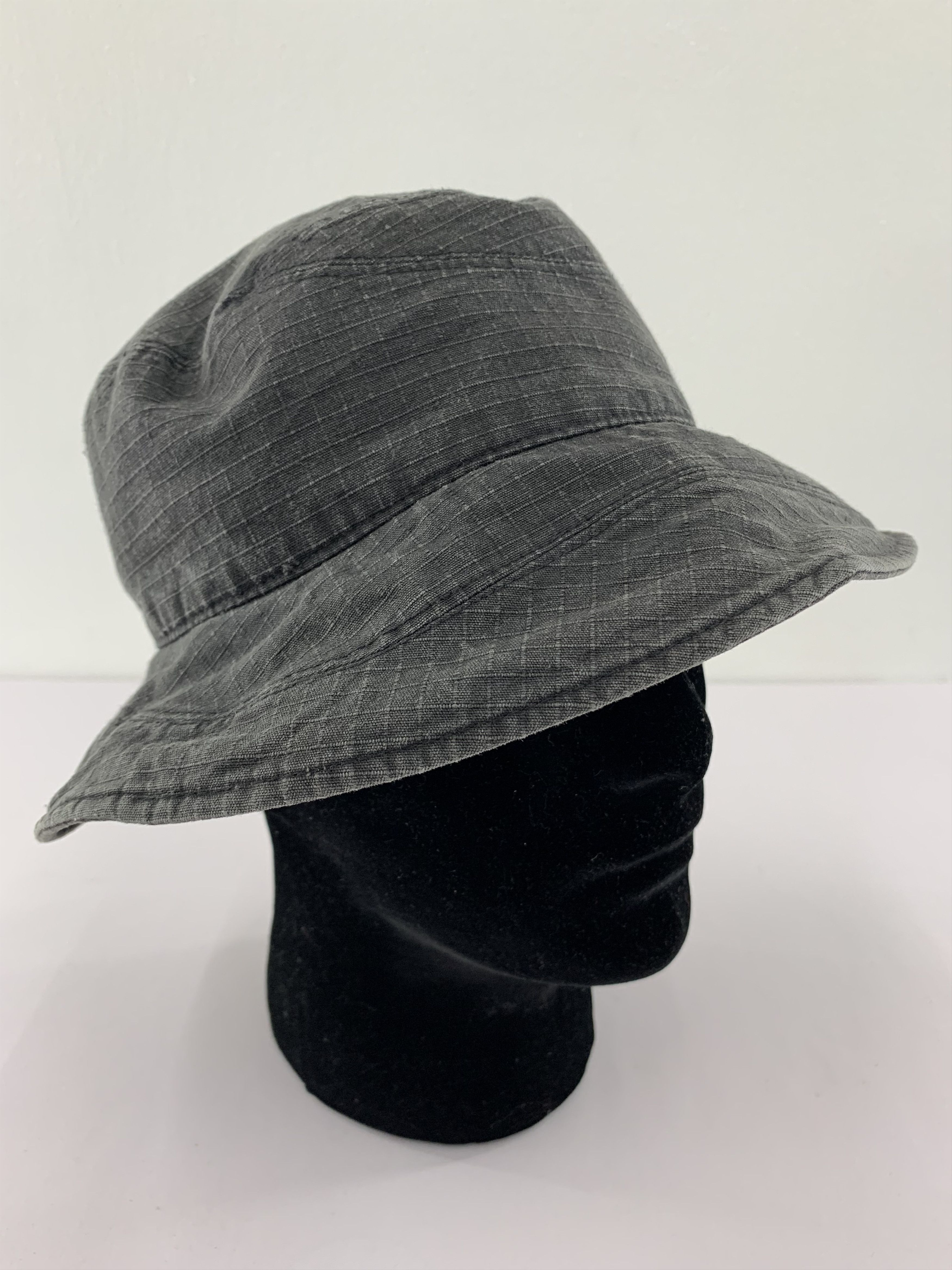 Japanese Brand Norma Jeane Black Faded Hat - SS1111 Size ONE SIZE - 3 Thumbnail