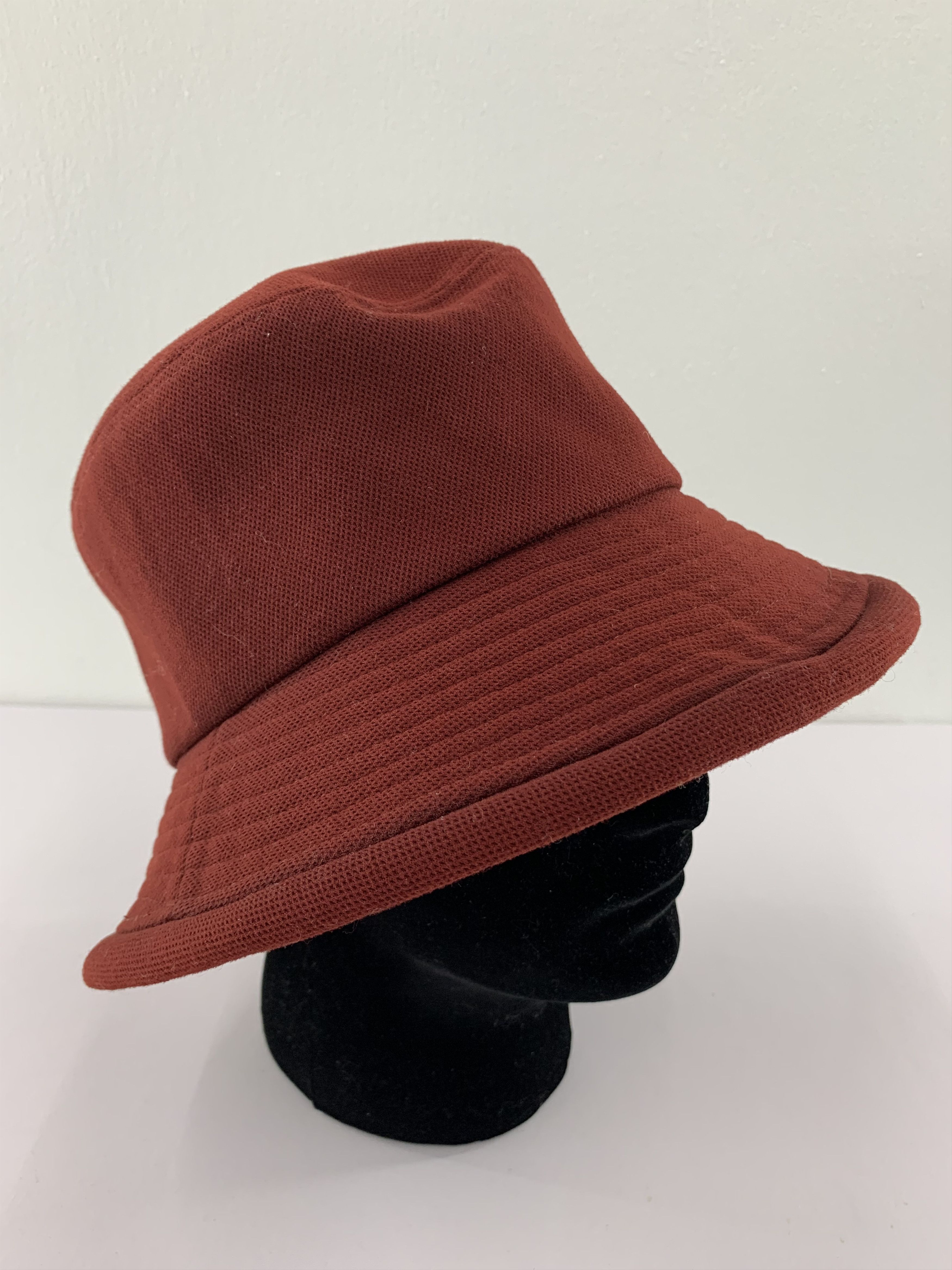 Other Red Plain Bucket Hat Nice Design - SS1121 Size ONE SIZE - 3 Thumbnail