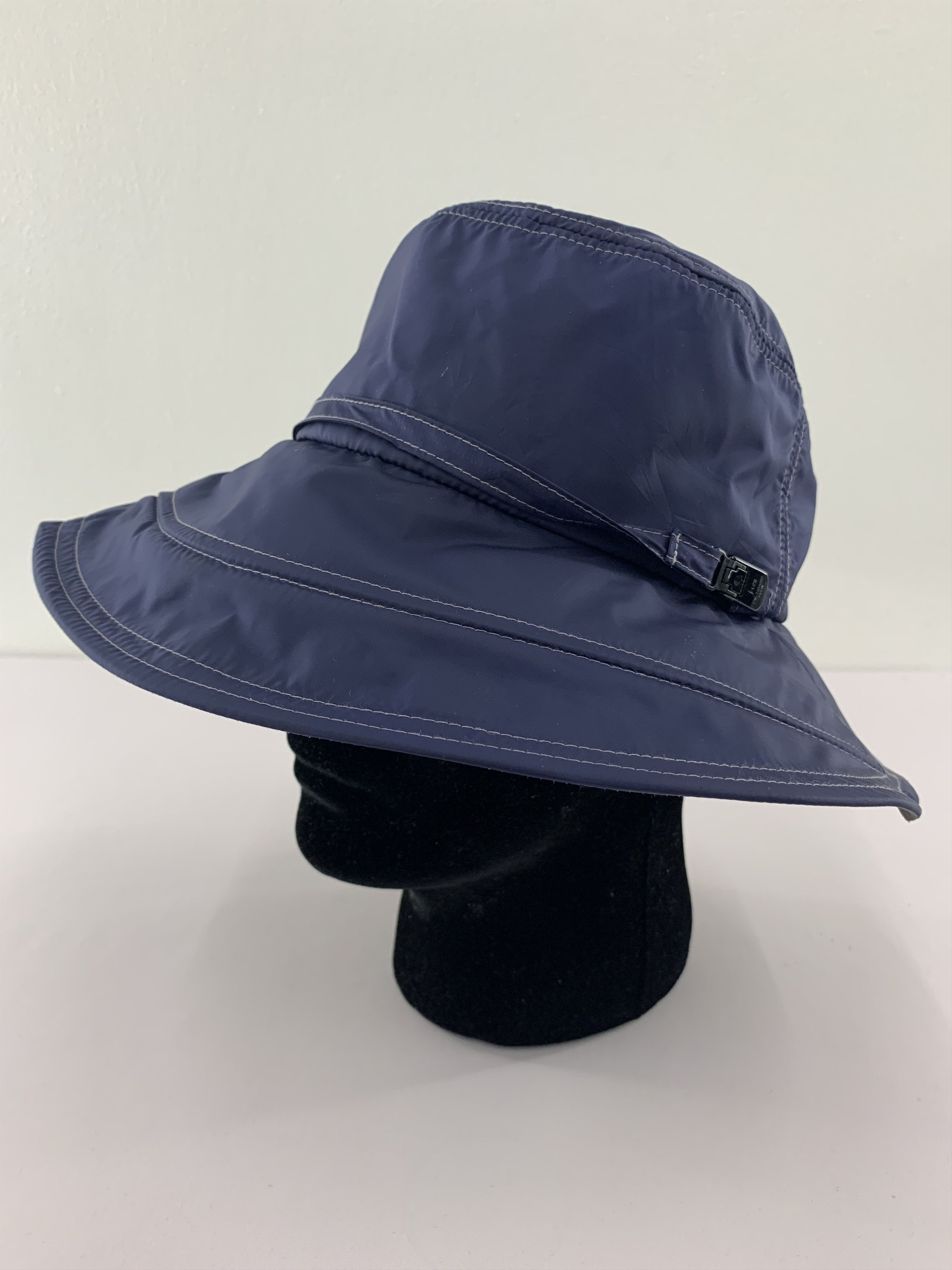 Japanese Brand Unknown Polyester Fishing Hat Sportswear - SS1148 Size ONE SIZE - 1 Thumbnail