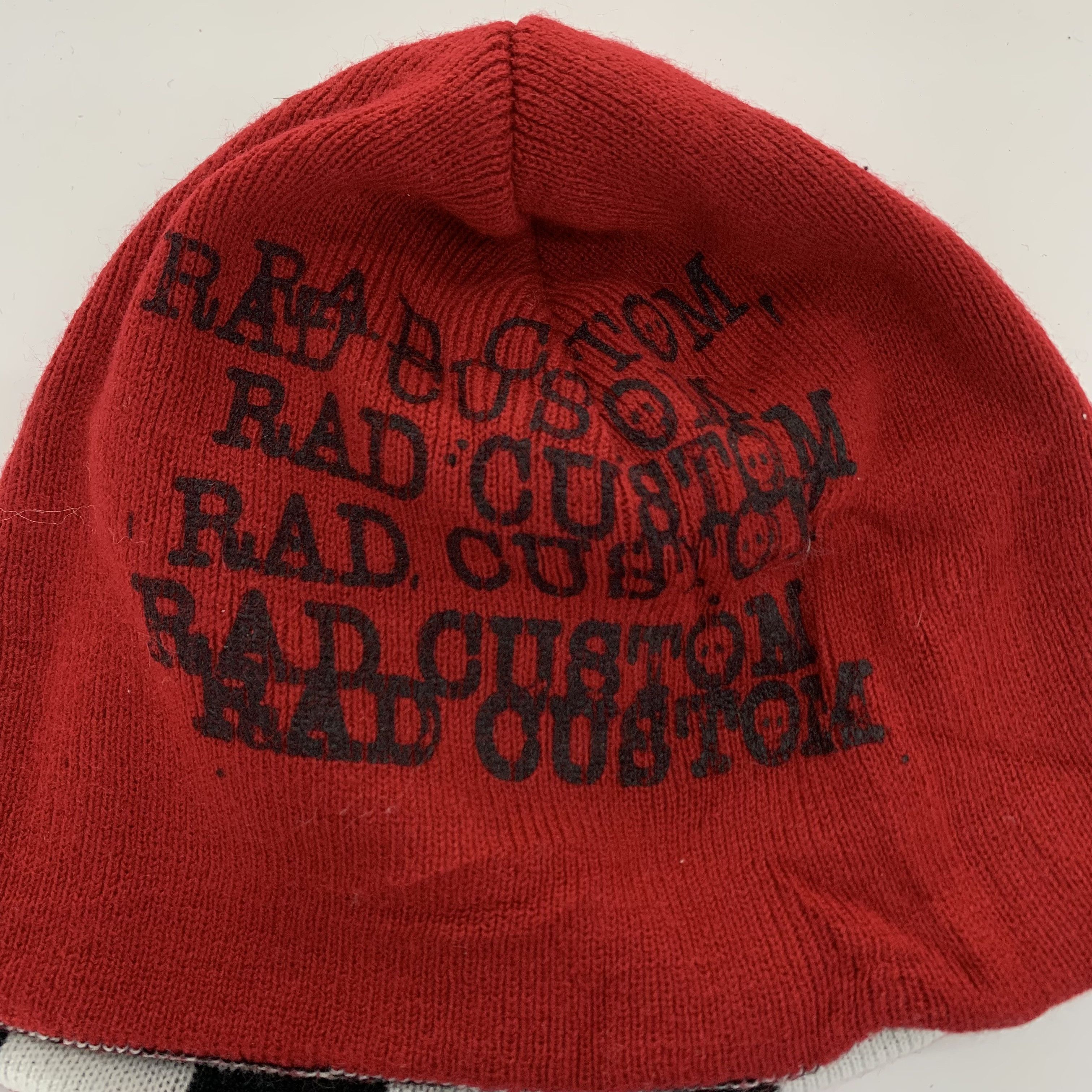 Japanese Brand RAD Custom Skulls Beanie Hats - B3024 Size ONE SIZE - 7 Thumbnail