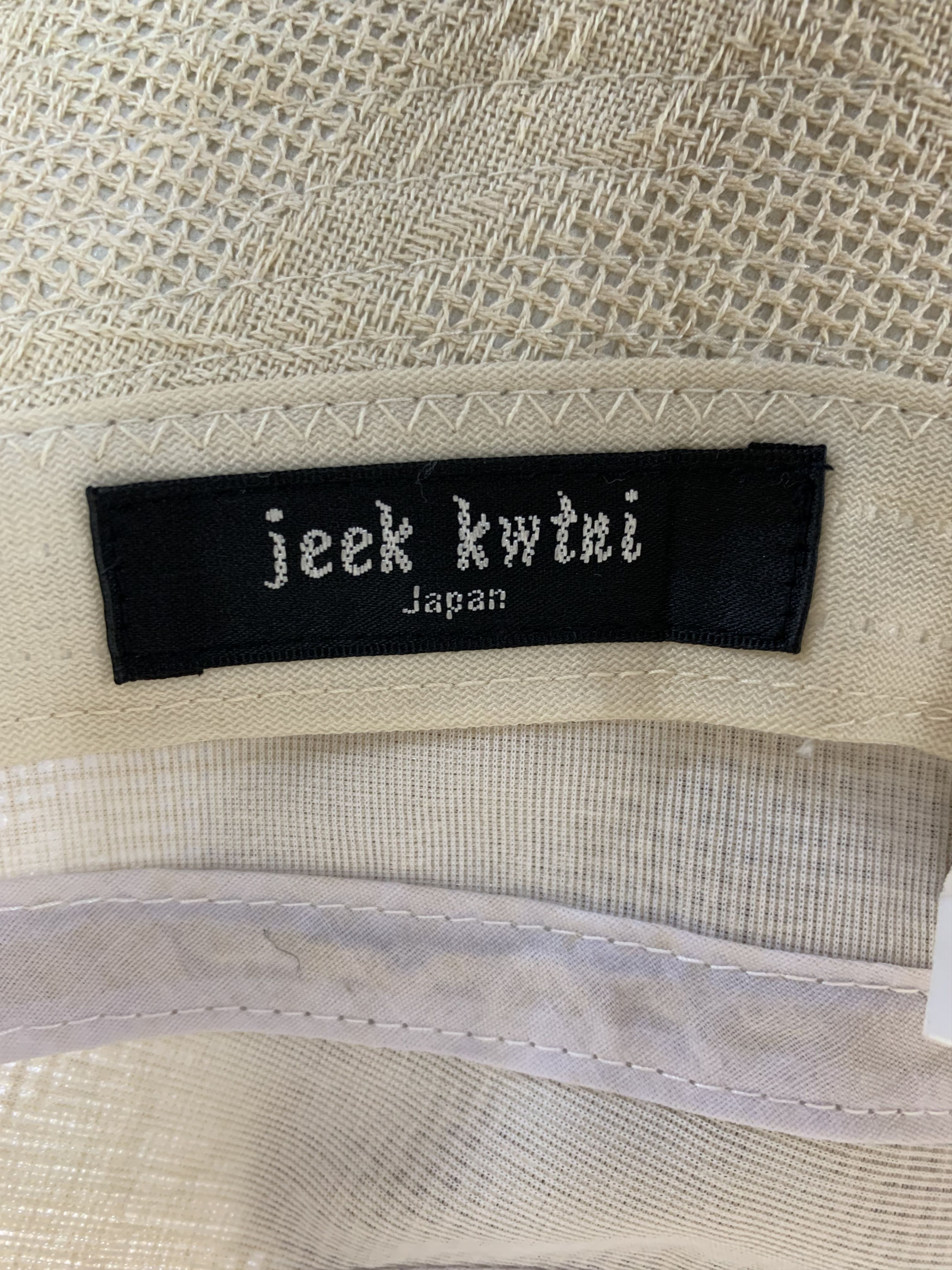 Japanese Brand Jeek Kwtni Japan Bucket Hat Size L - S1034 Size ONE SIZE - 7 Thumbnail