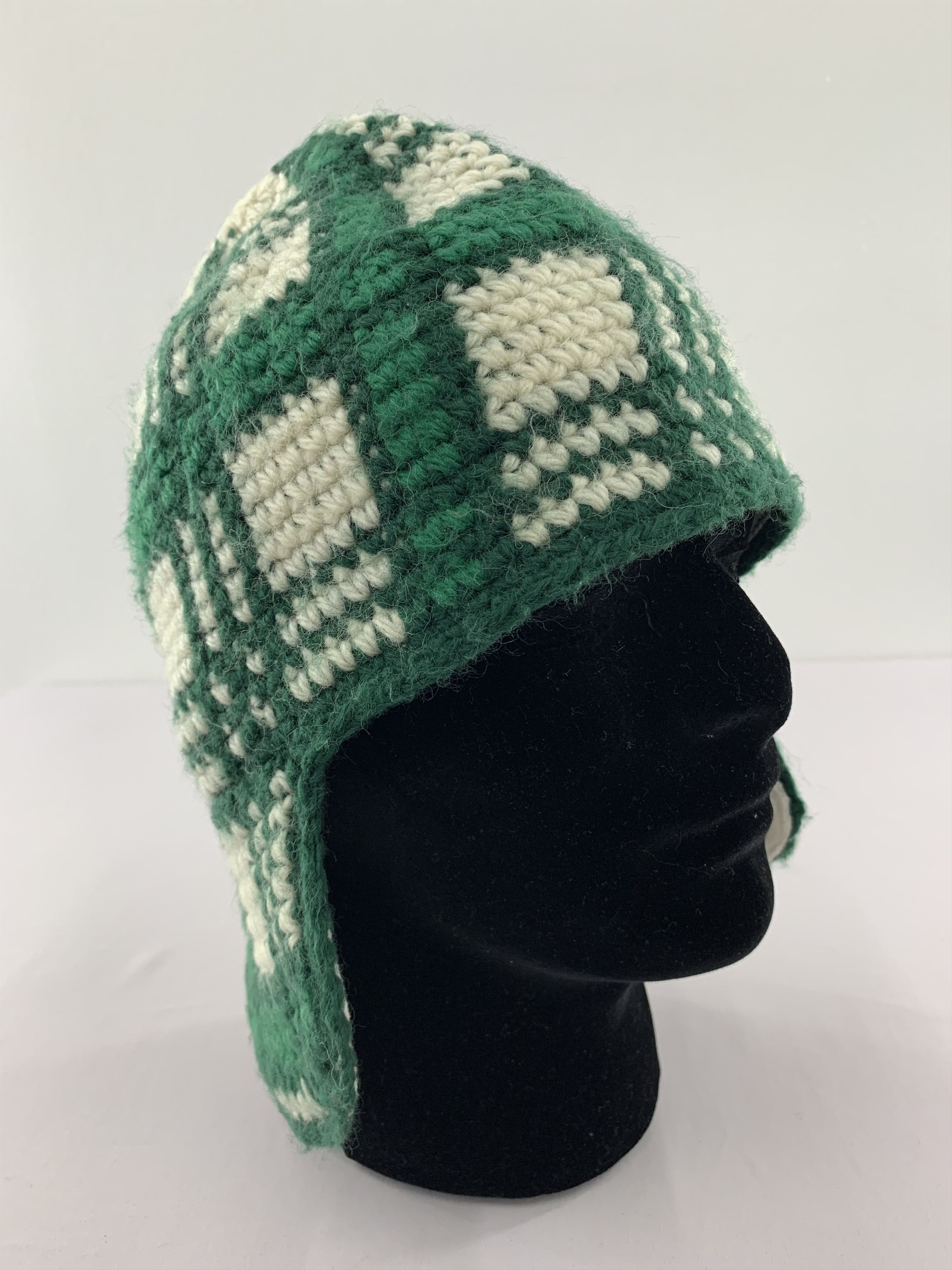 Other Vintage 90s Lade Clothing Earflap Beanie Hat Size ONE SIZE - 6 Thumbnail