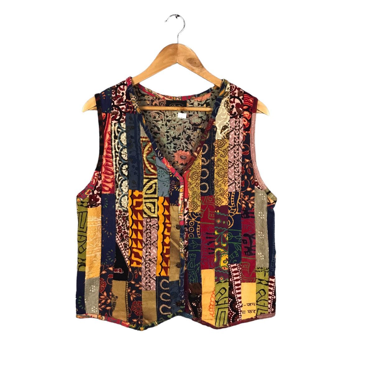 JAPANERS BRAND RARE PATCHWORK JUNYA WATANABE STYLE VEST