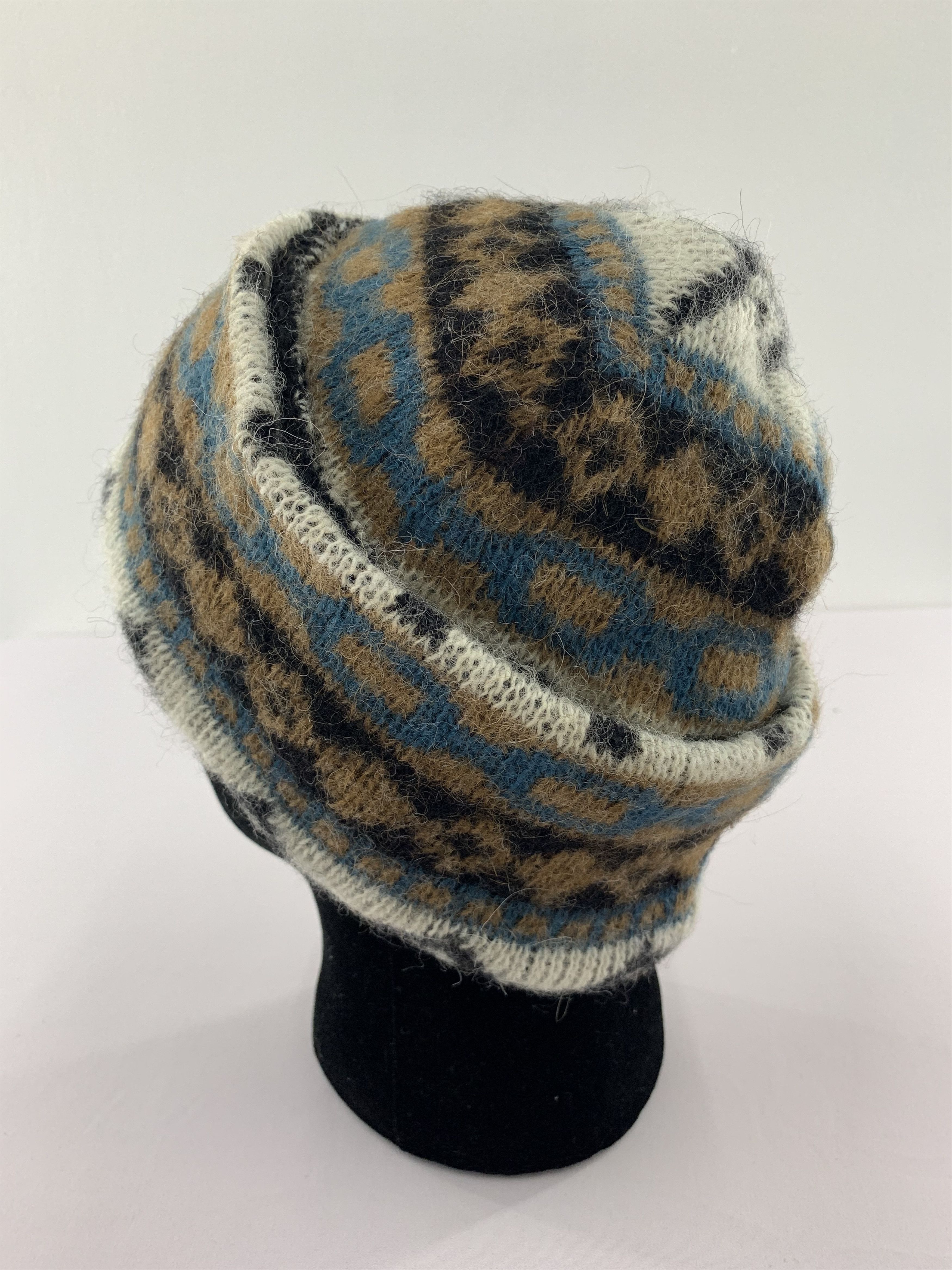 Japanese Brand Vintage 90s Glencroft Pure New Wool beanie Hat Size ONE SIZE - 4 Thumbnail