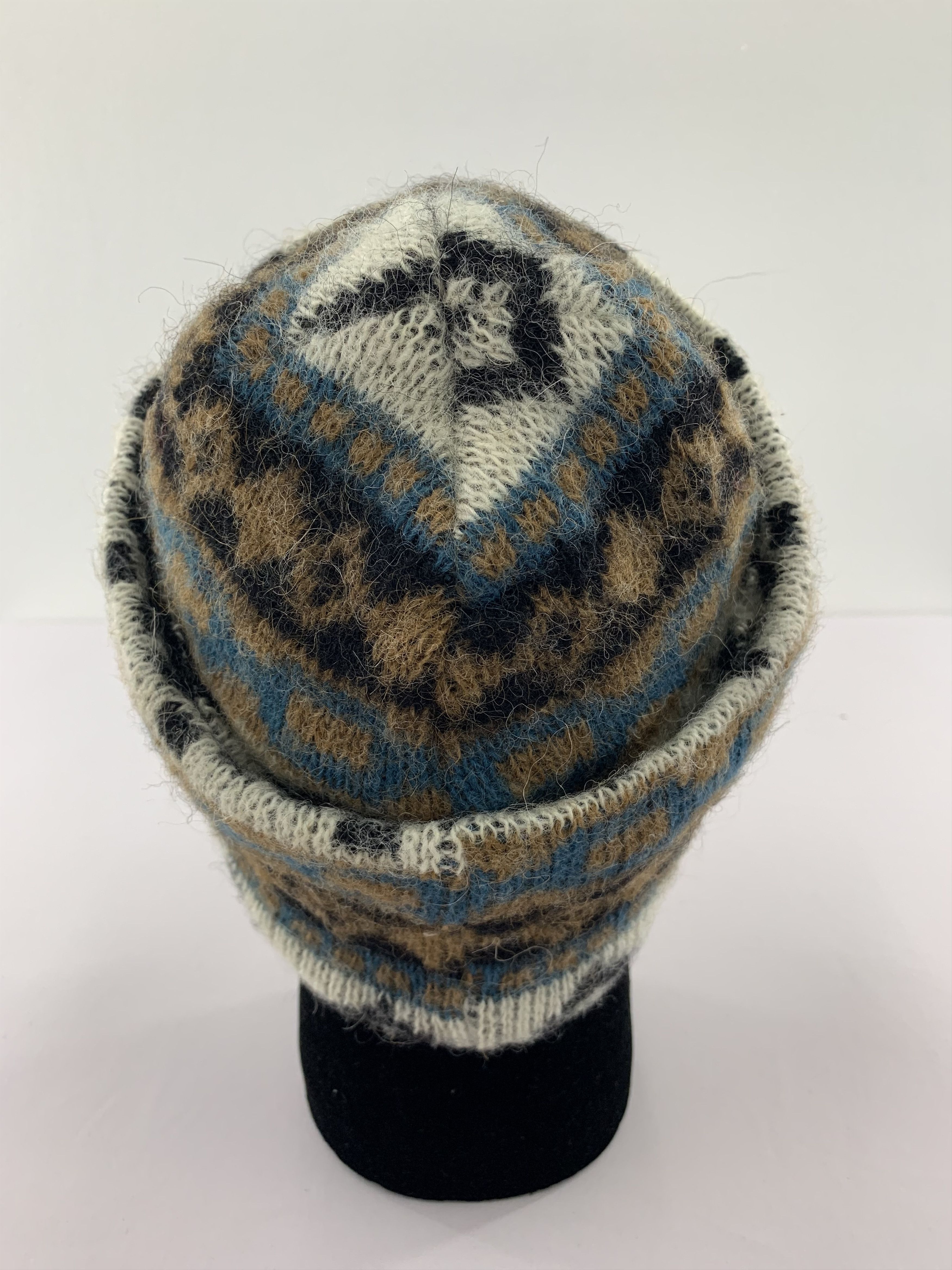 Japanese Brand Vintage 90s Glencroft Pure New Wool beanie Hat Size ONE SIZE - 5 Thumbnail