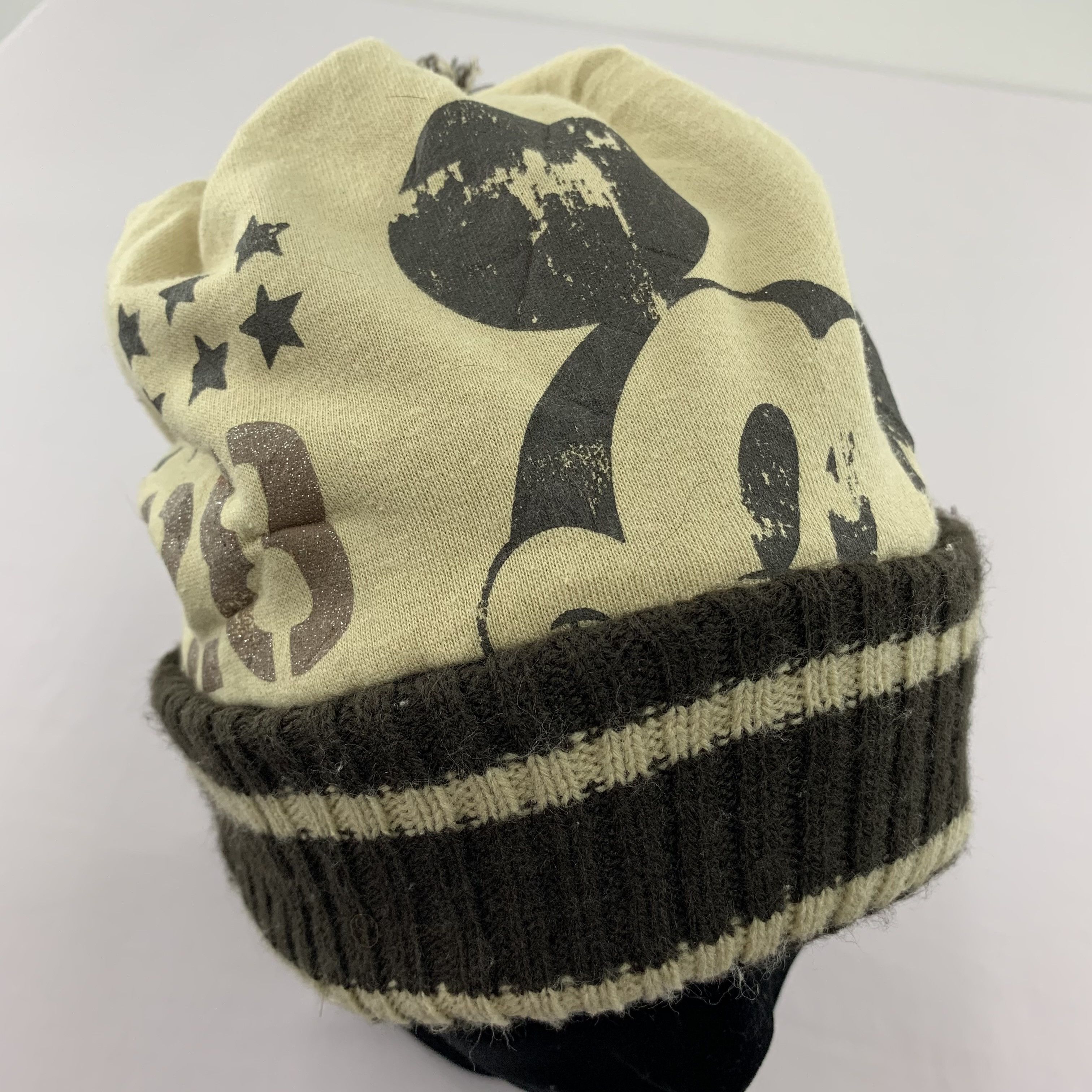Vintage Disney Mickey Mouse Beanie Snow Cap