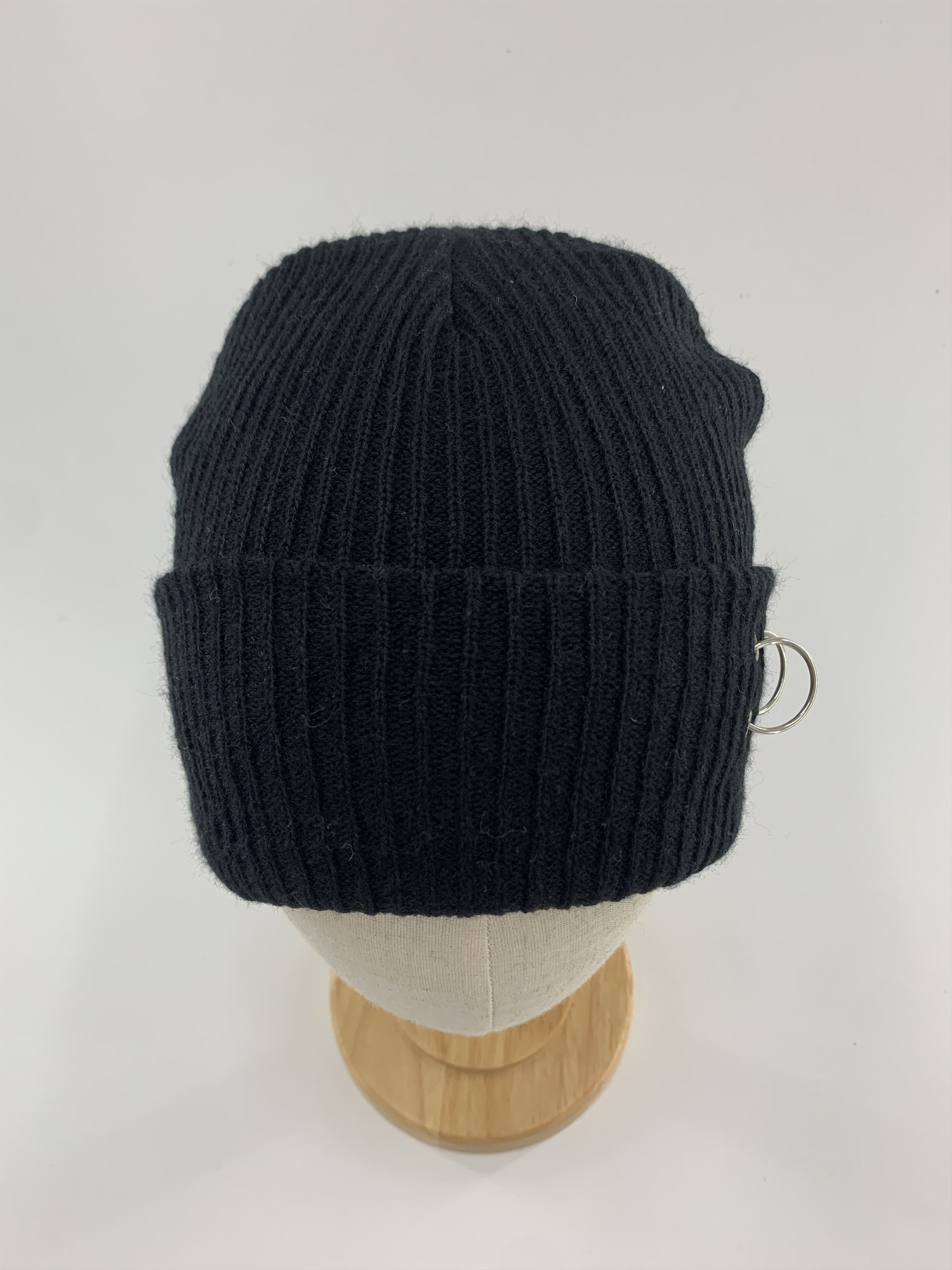 Other Black Plain Beanie Hats - B3031 Size ONE SIZE - 5 Thumbnail