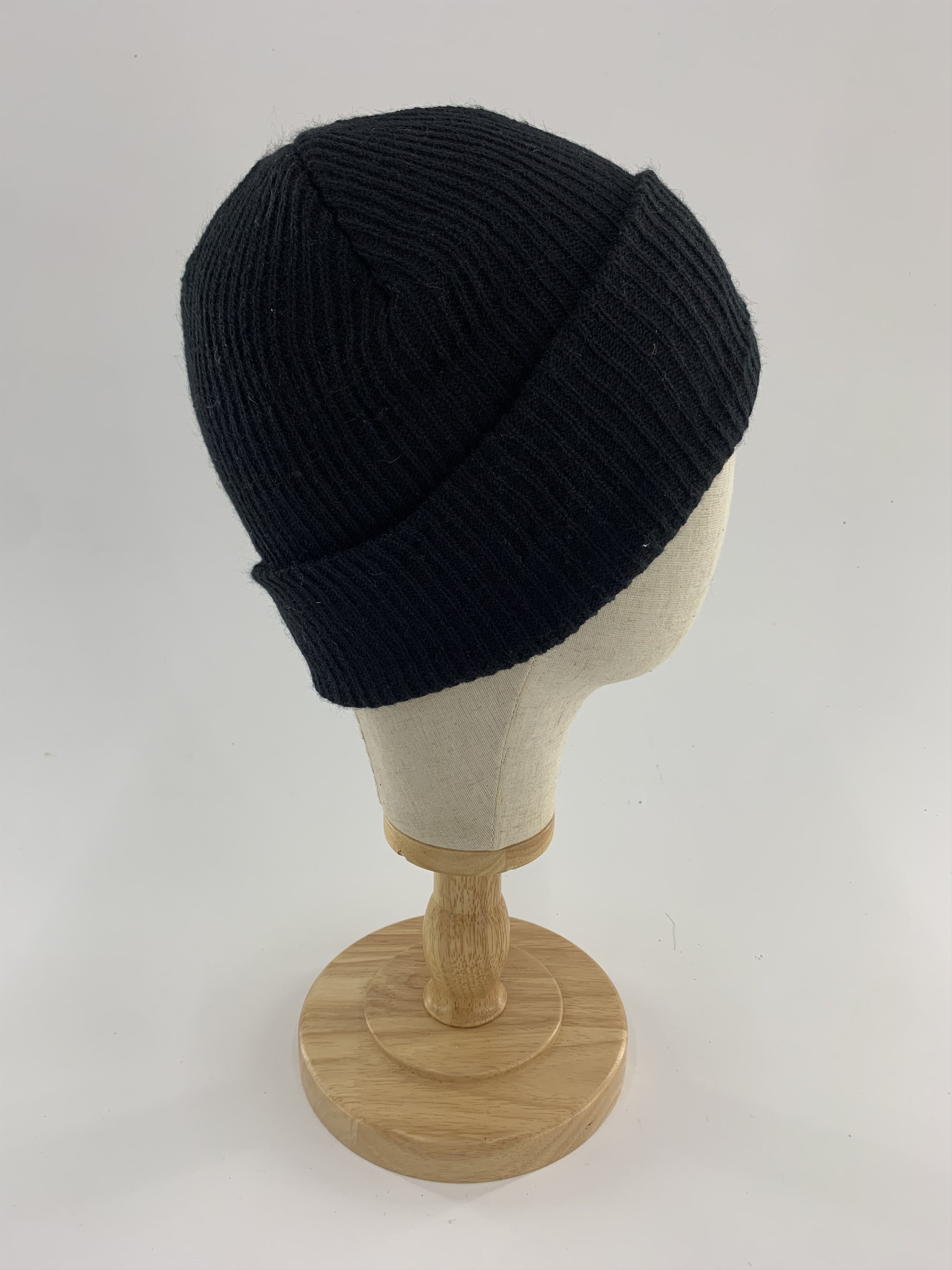 Other Black Plain Beanie Hats - B3031 Size ONE SIZE - 4 Thumbnail