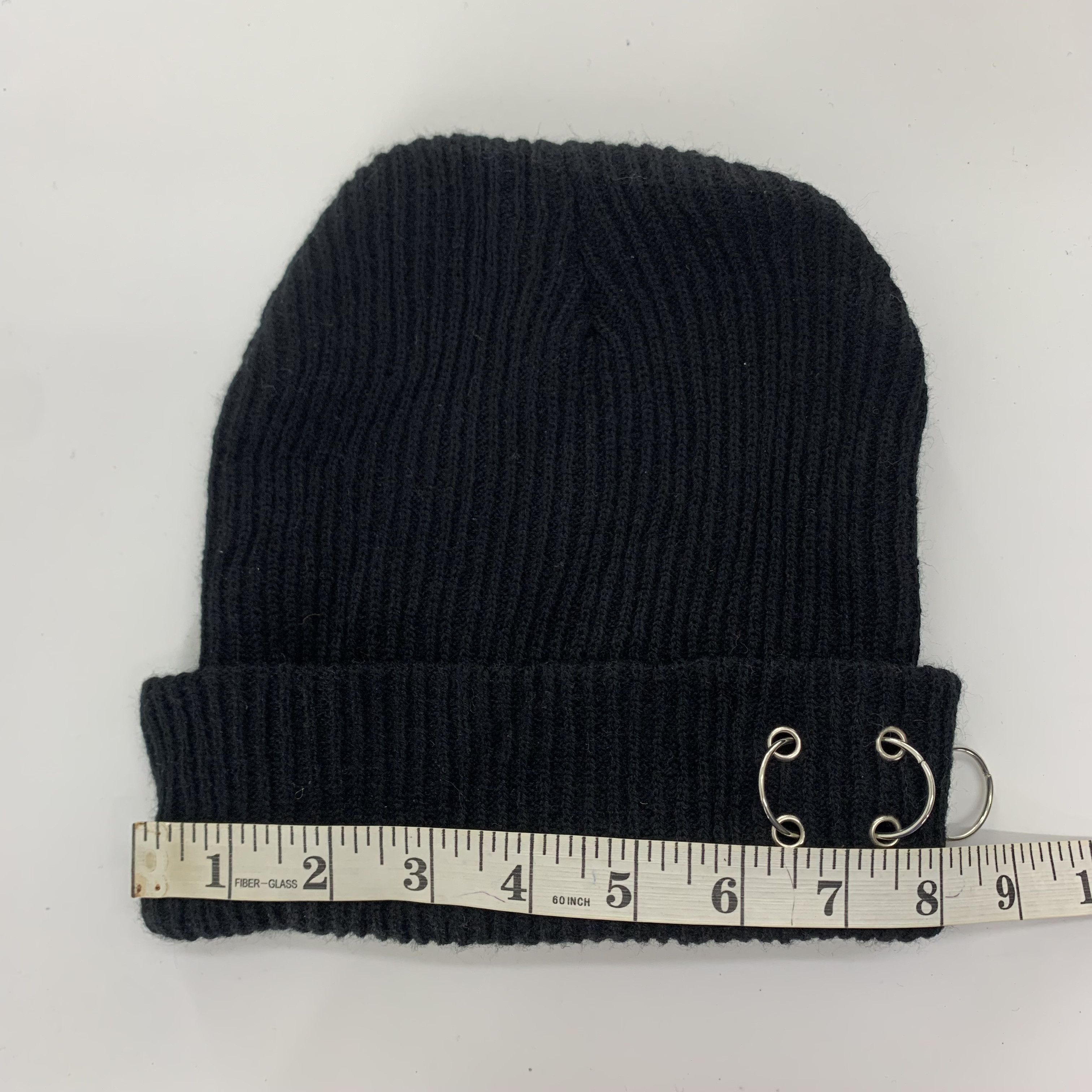 Other Black Plain Beanie Hats - B3031 Size ONE SIZE - 8 Thumbnail