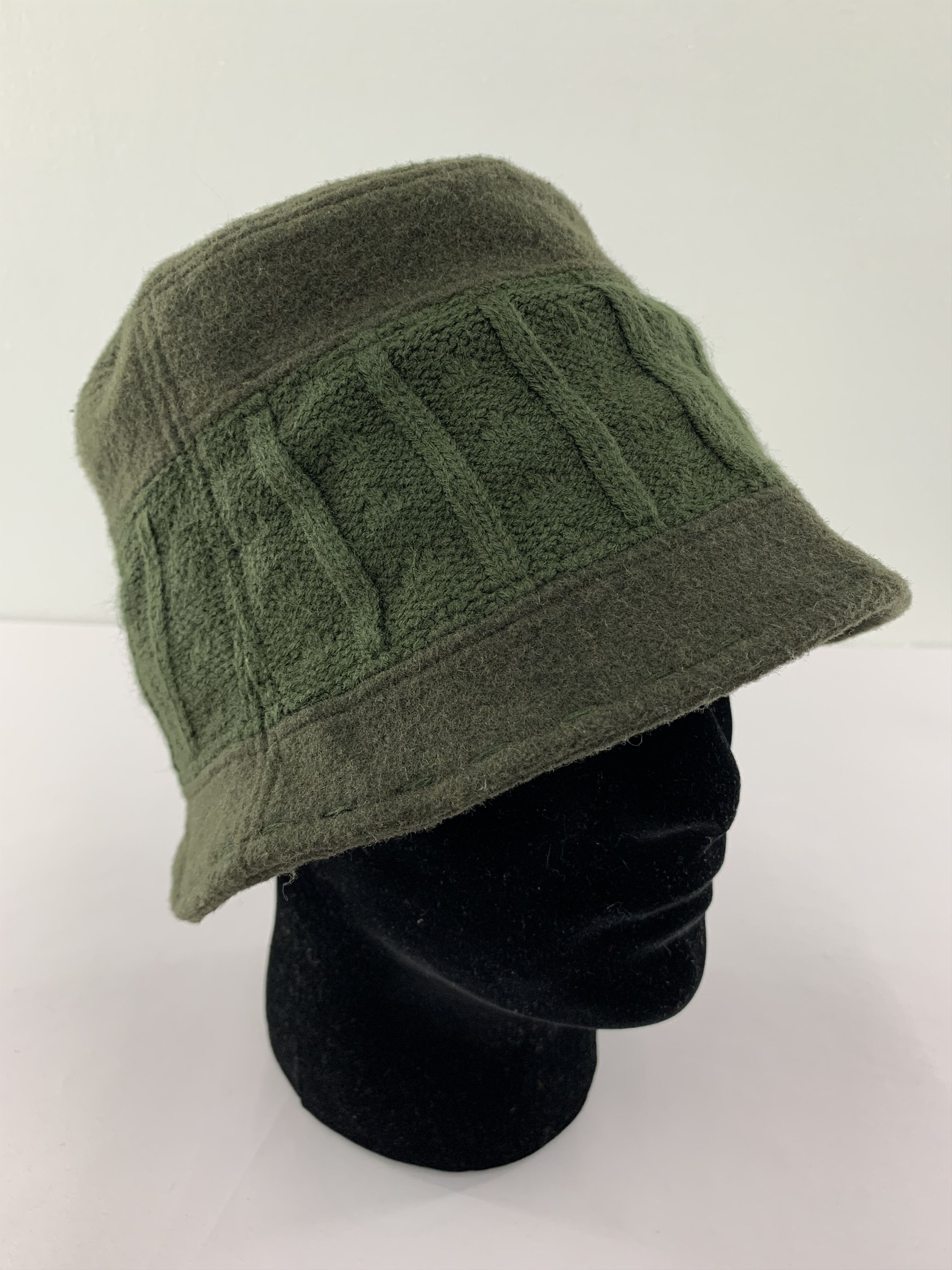 Japanese Brand Vintage Wool Bucket Hat - S1019 Size ONE SIZE - 4 Thumbnail