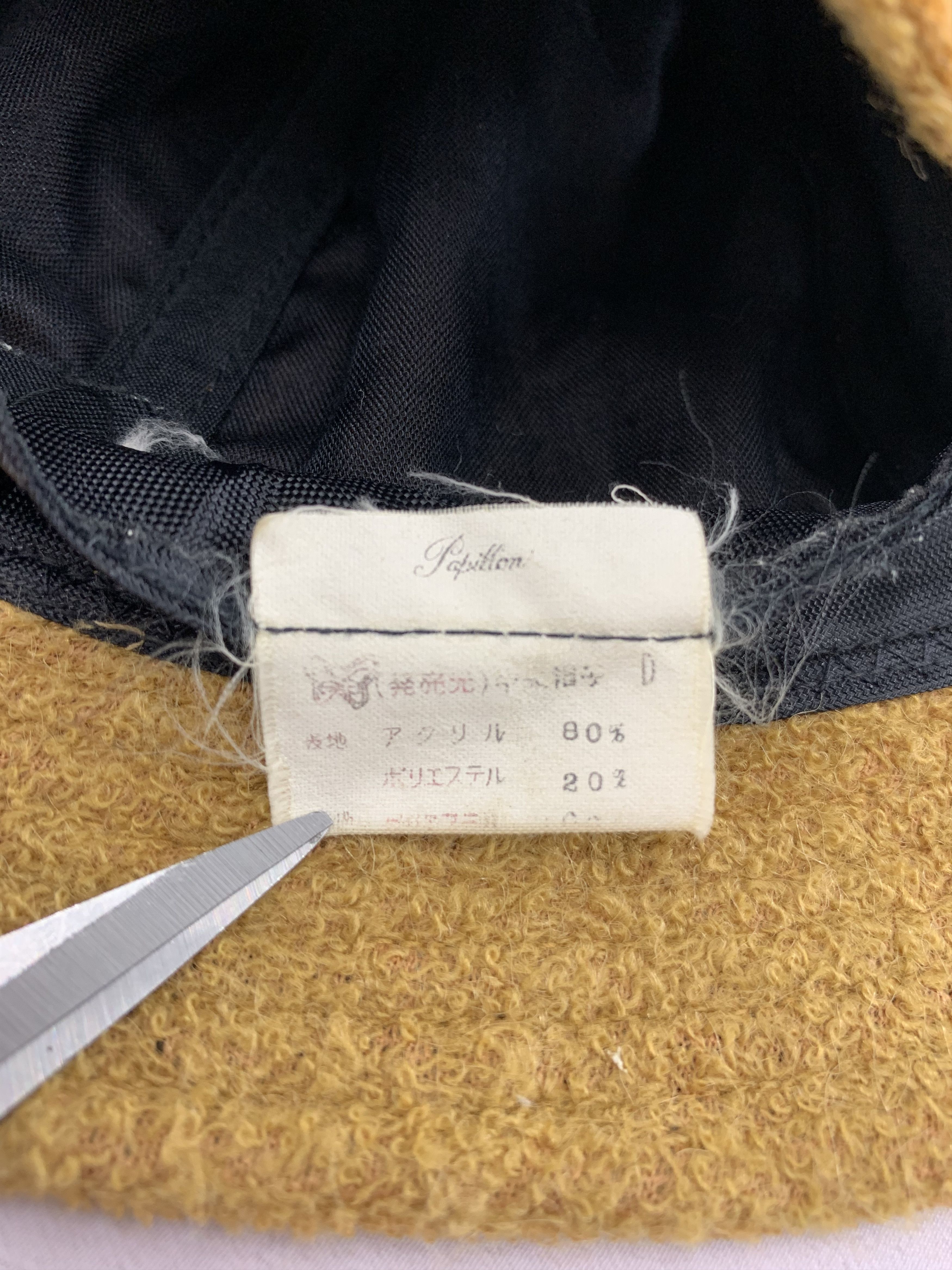 Japanese Brand Papillion Bucket Hat - S1032 Size ONE SIZE - 9 Thumbnail