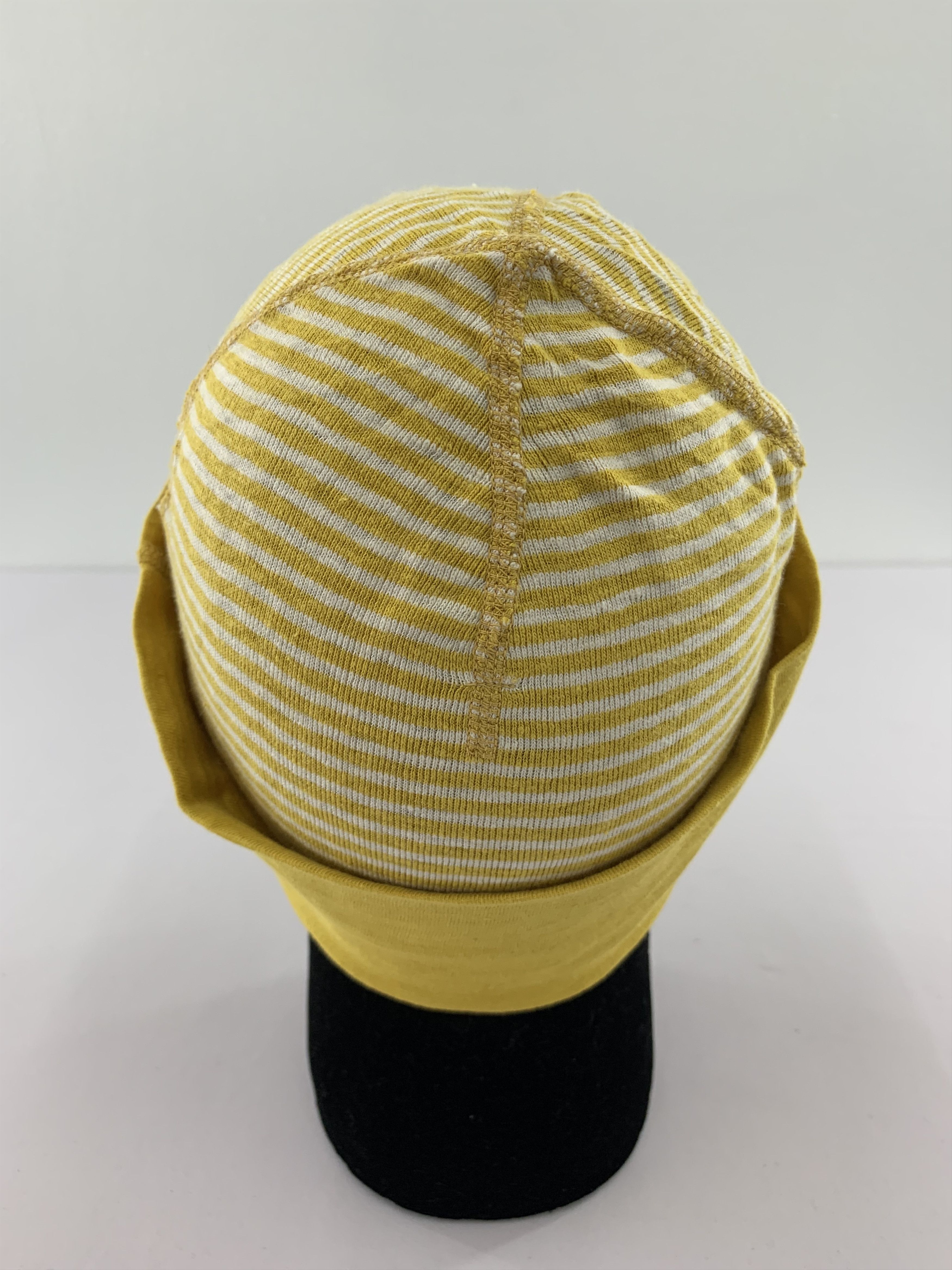 45rpm 45rpm Beanie Hat Striped Yellow Size ONE SIZE - 4 Thumbnail