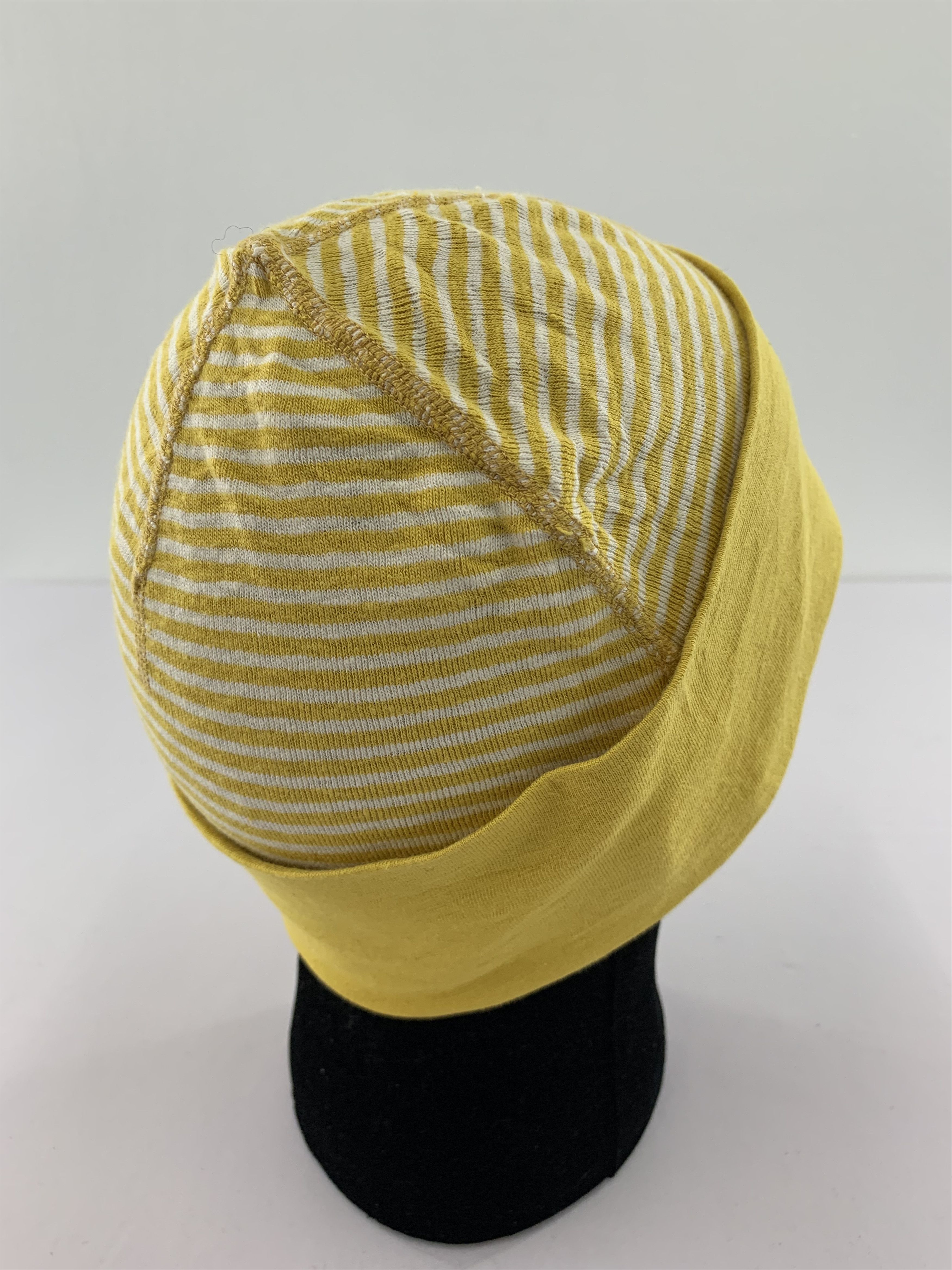 45rpm 45rpm Beanie Hat Striped Yellow Size ONE SIZE - 5 Thumbnail