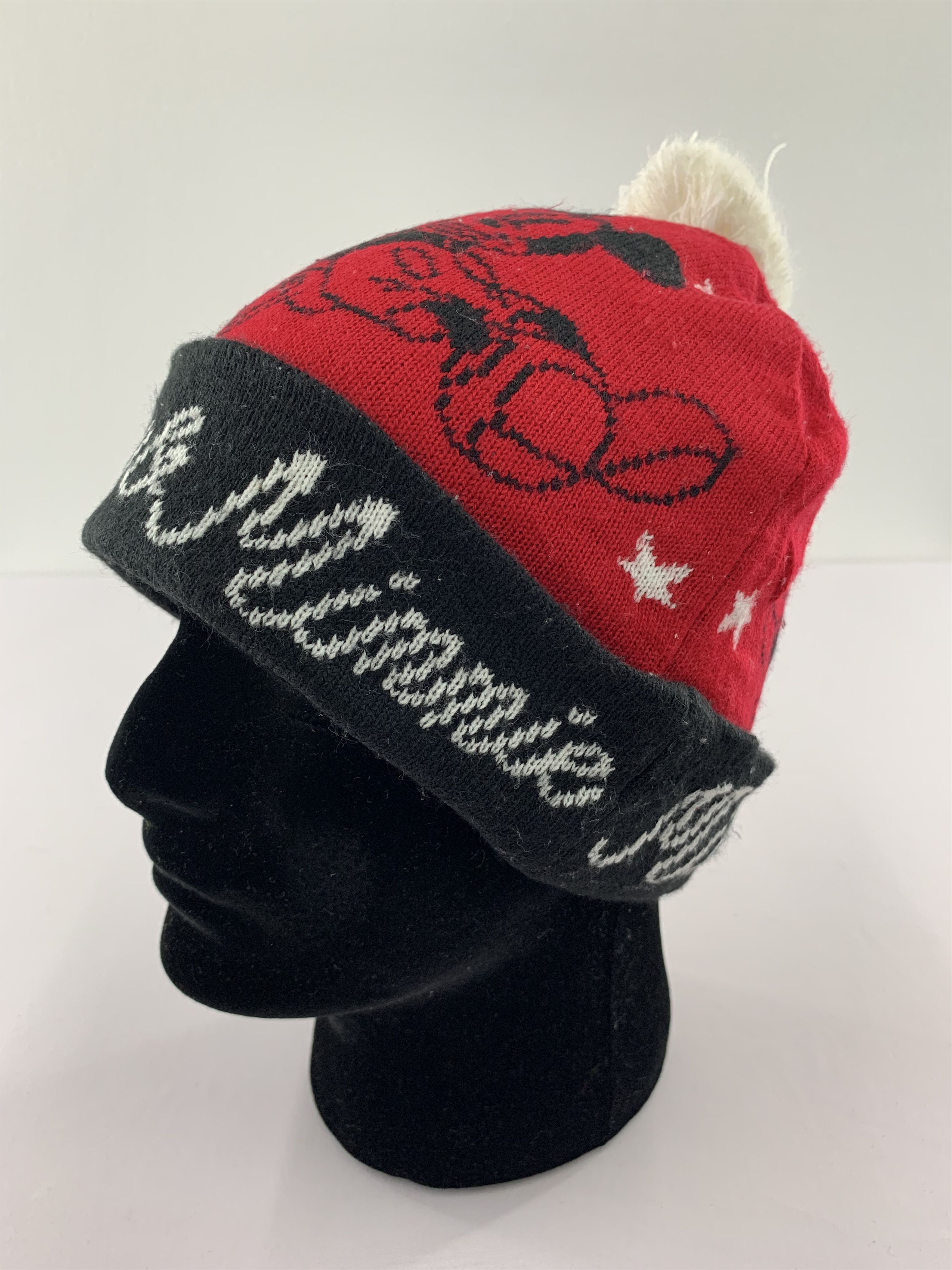 Mickey Mouse Mickey Disney Beanie Hat Over Printed Size ONE SIZE - 2 Thumbnail