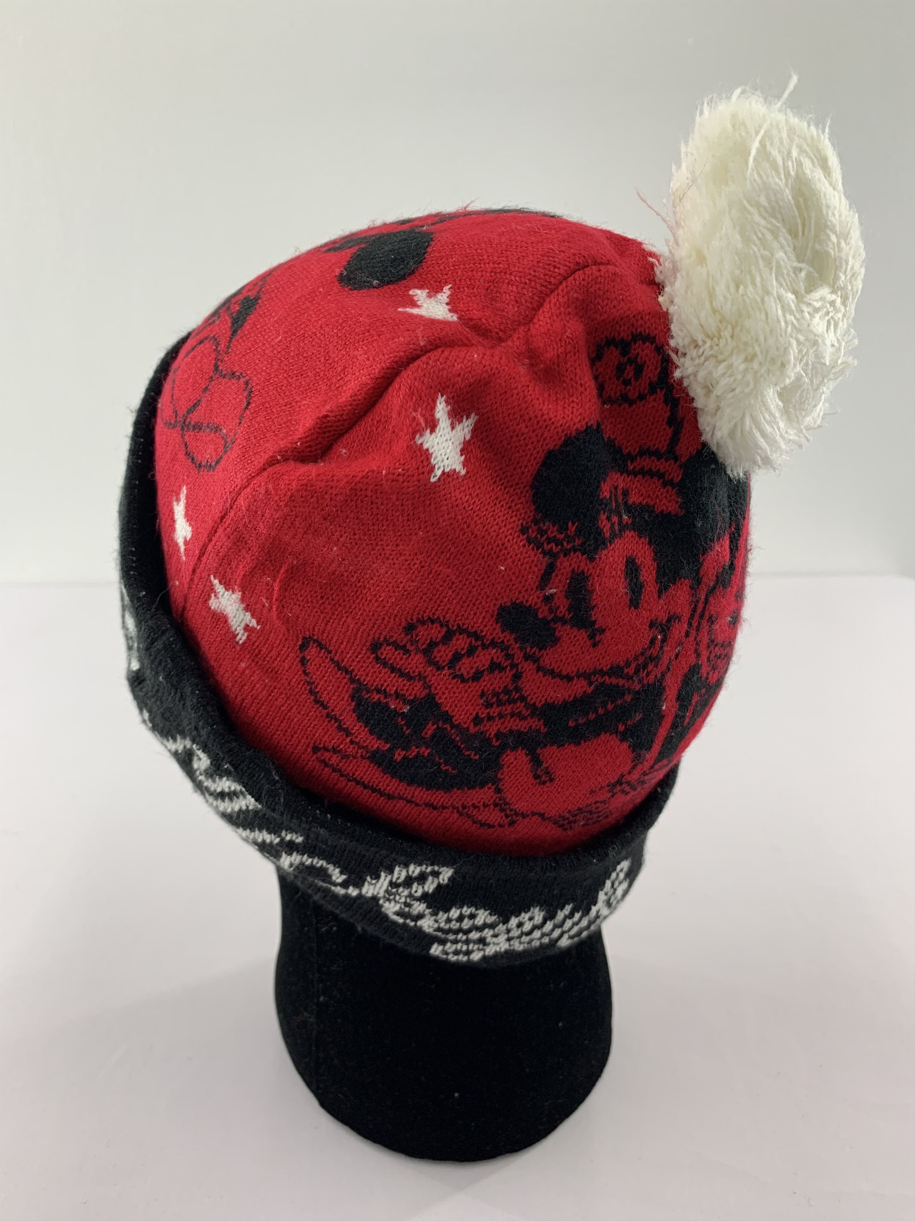 Mickey Mouse Mickey Disney Beanie Hat Over Printed Size ONE SIZE - 6 Thumbnail