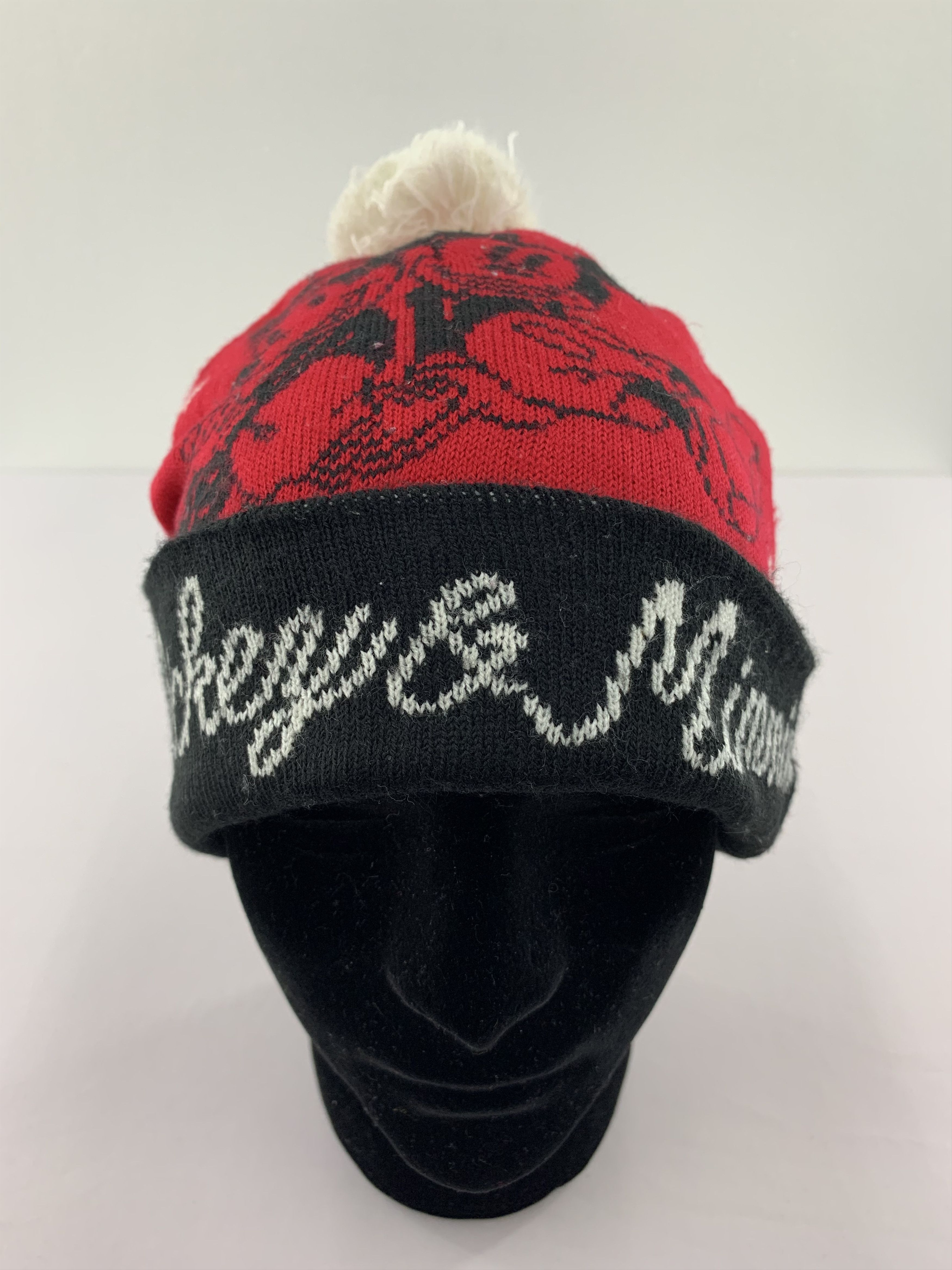 Mickey Mouse Mickey Disney Beanie Hat Over Printed Size ONE SIZE - 3 Thumbnail