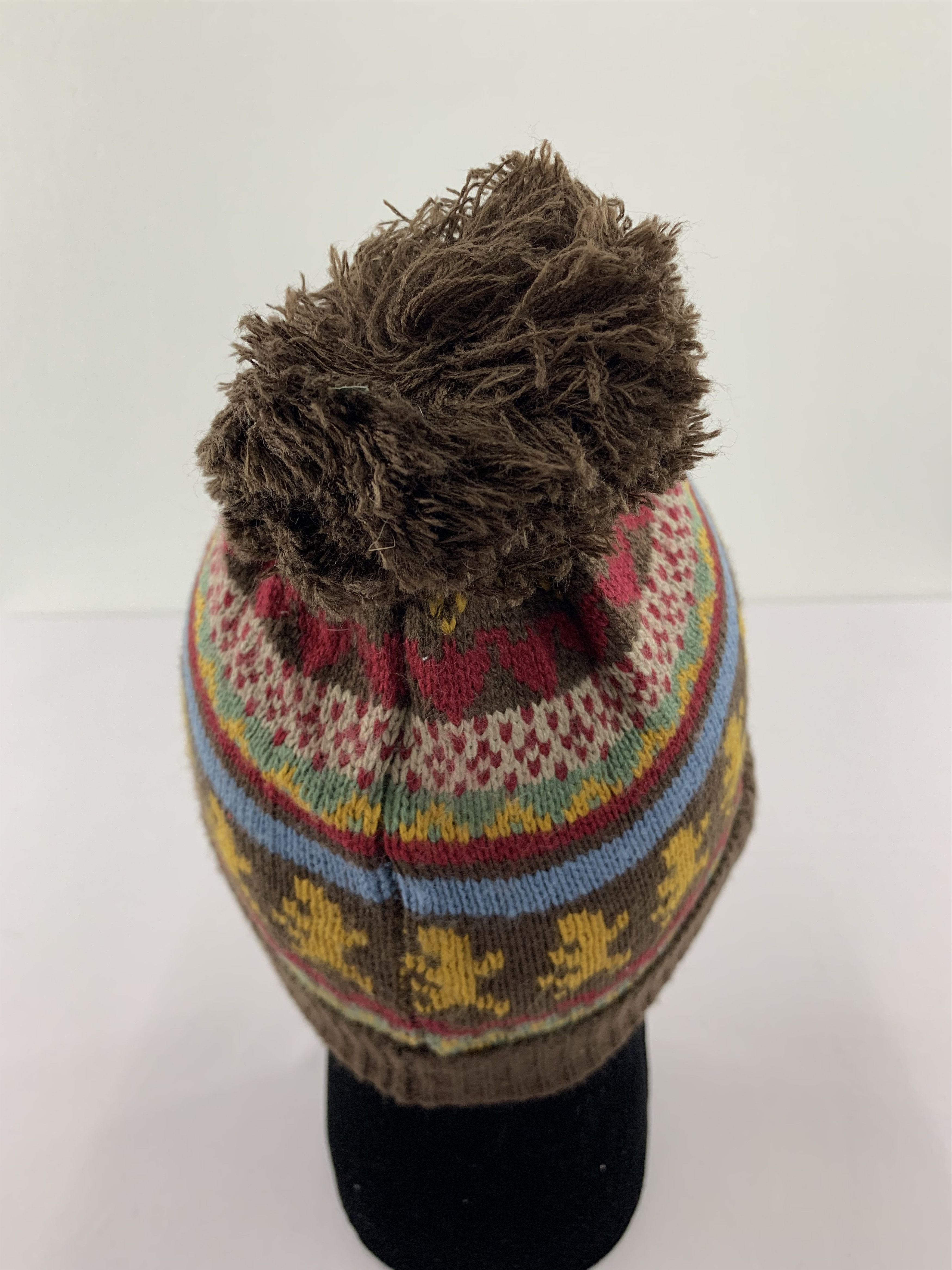 Japanese Brand Unknown Beanie Snow Cap Nice Design Size ONE SIZE - 4 Thumbnail