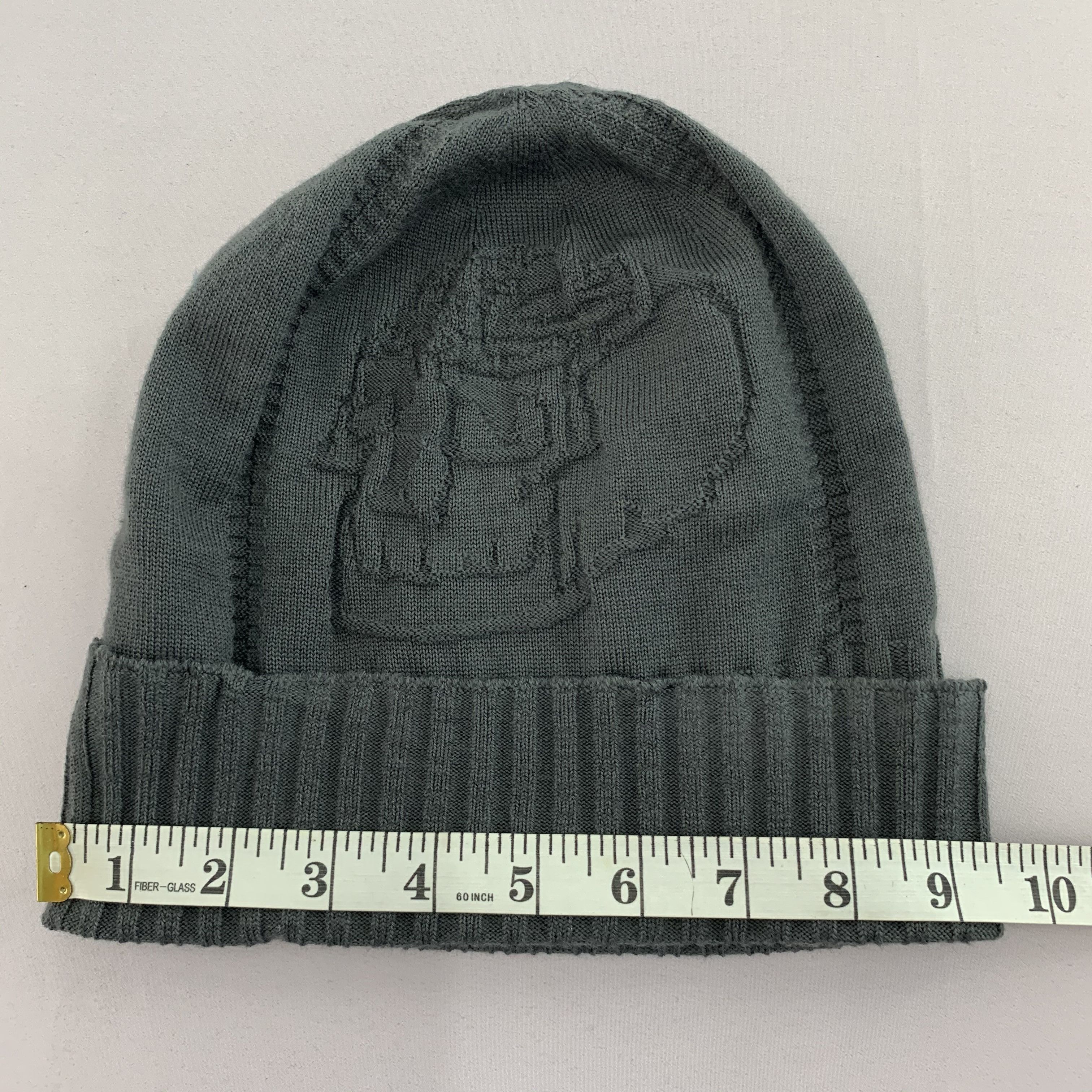Japanese Brand Top Knot Skull Watch Beanie Hat Size ONE SIZE - 8 Thumbnail